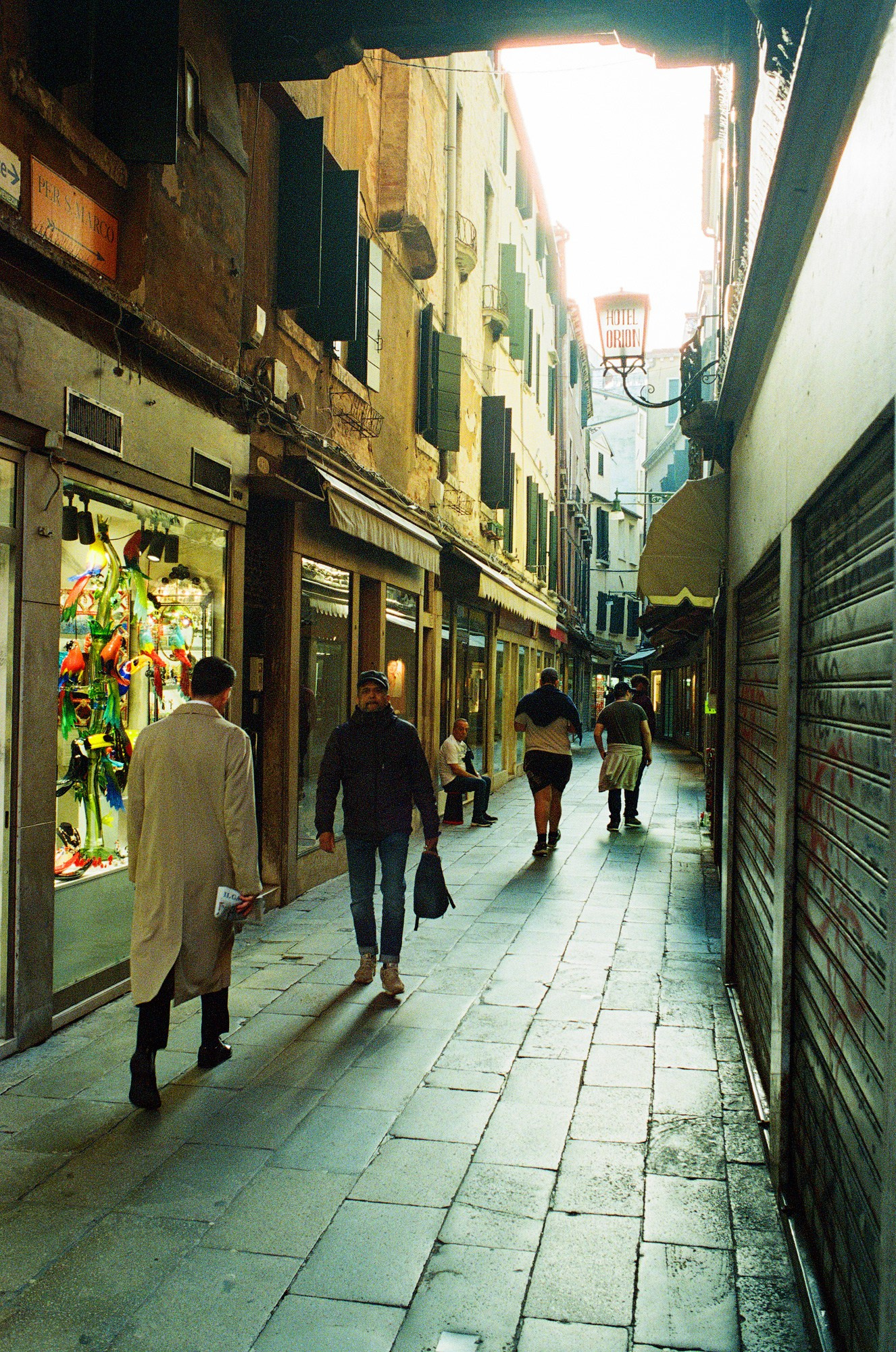 A gastrotourist. Venice