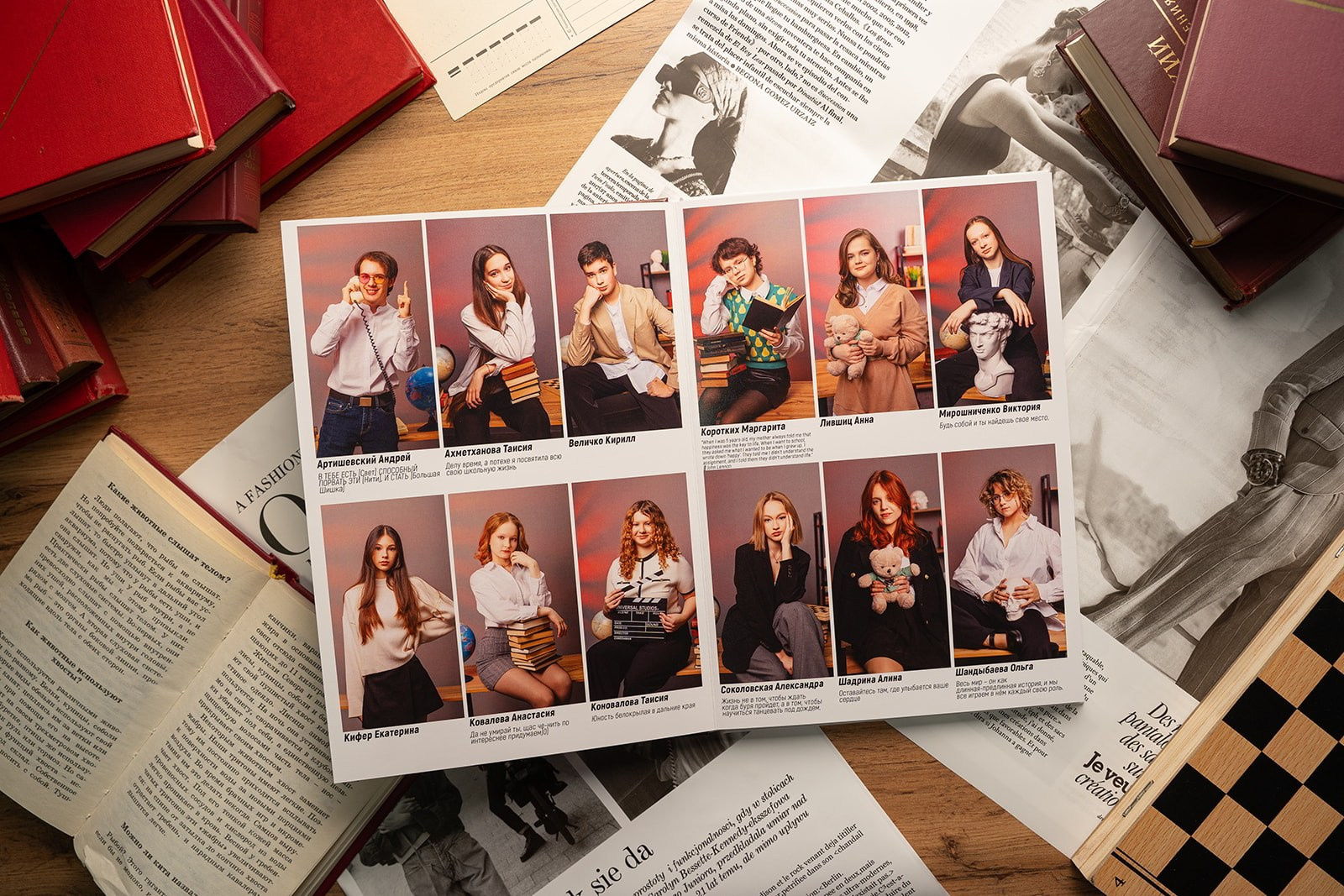 Выпускной альбом для 4 класса на 10 страниц индивидуальный. СИГМА | Студия выпускных альбомов Красноярск