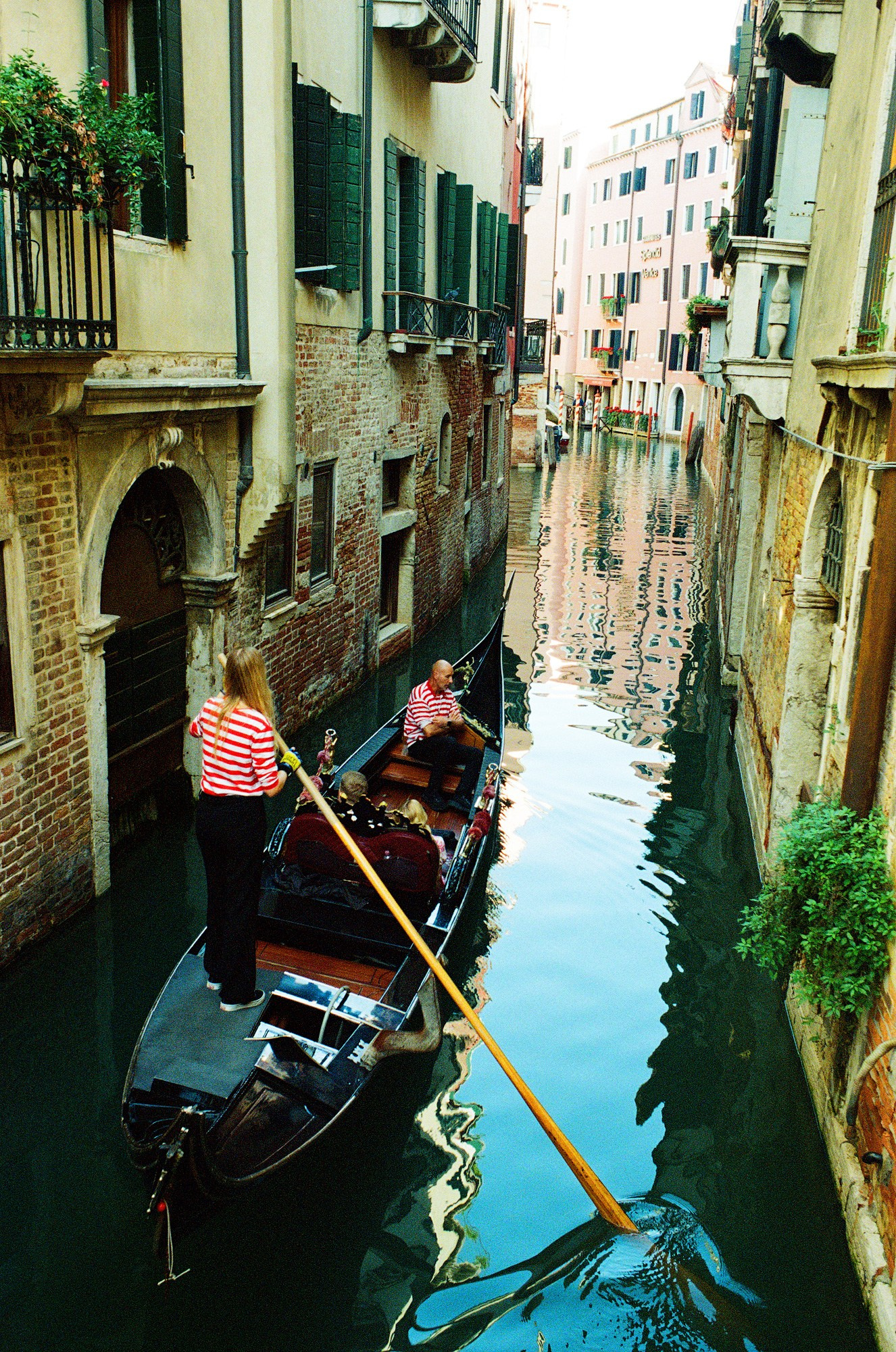A gastrotourist. Venice