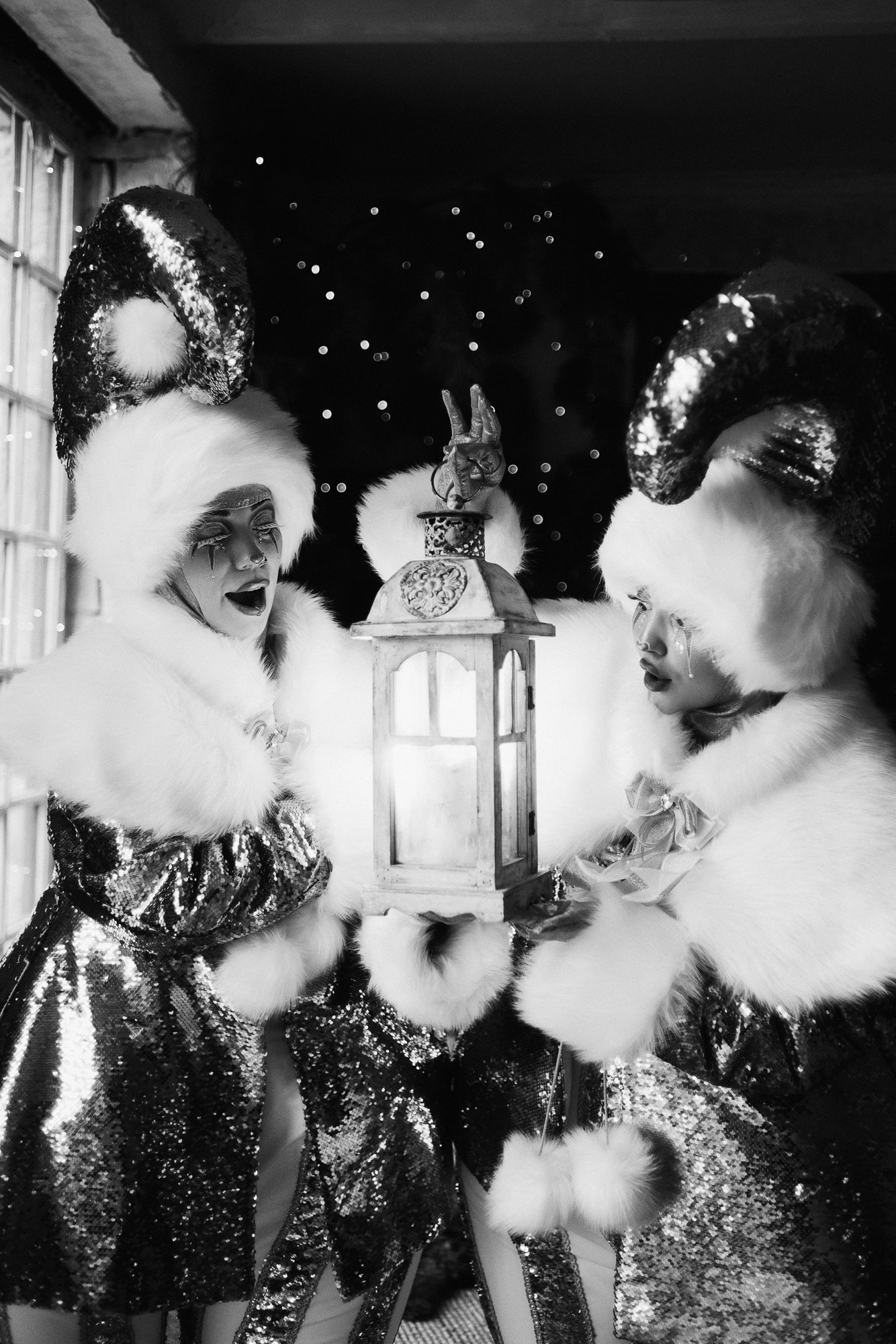 Новогодняя креативная фотосессия в Тюмени | Фотограф Дарья Мустафина. Портретный фотограф Тюмень Дарья Мустафина