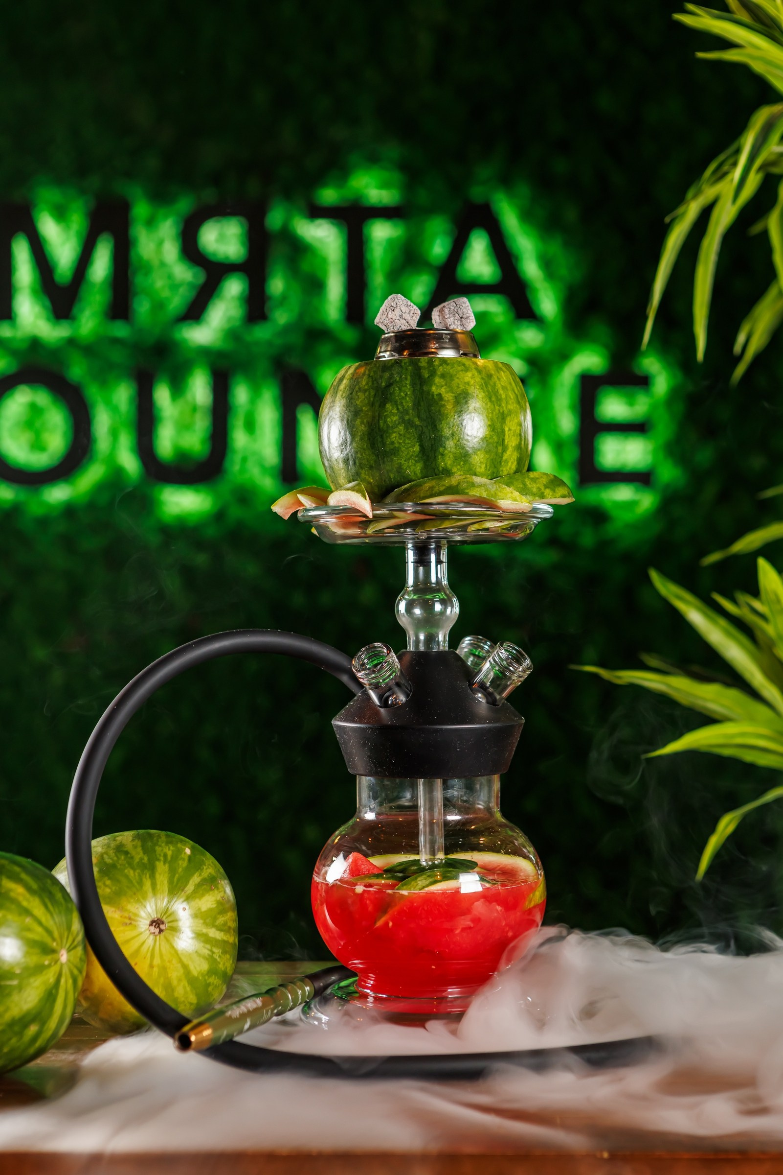 Современный кальян в ресторане