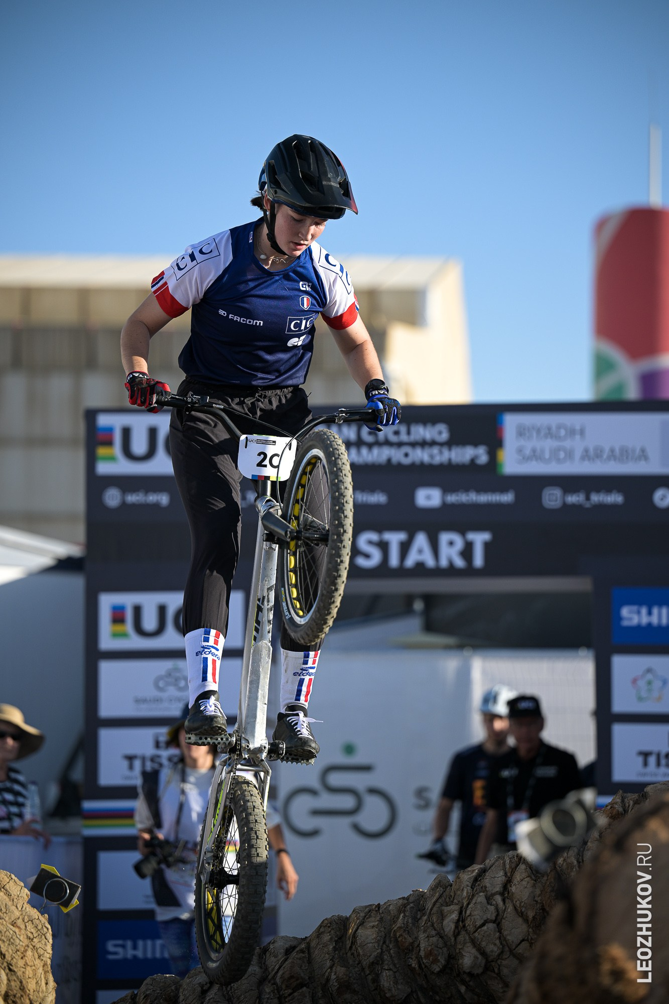 UCI Trials World Champs 2025 — день 1. Спортивный фотограф Леонид Жуков