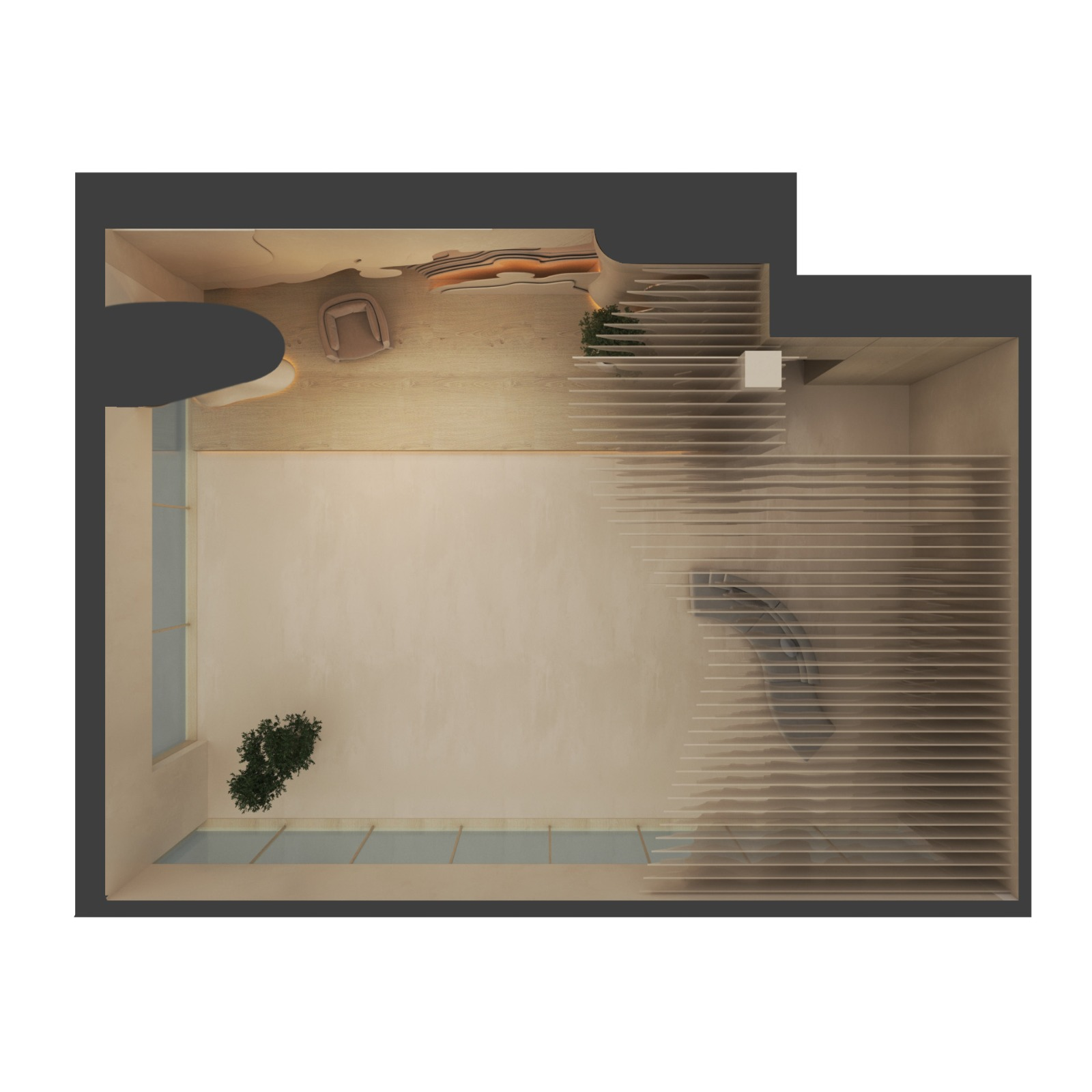 Локация для бизнес-съемки в современном стиле