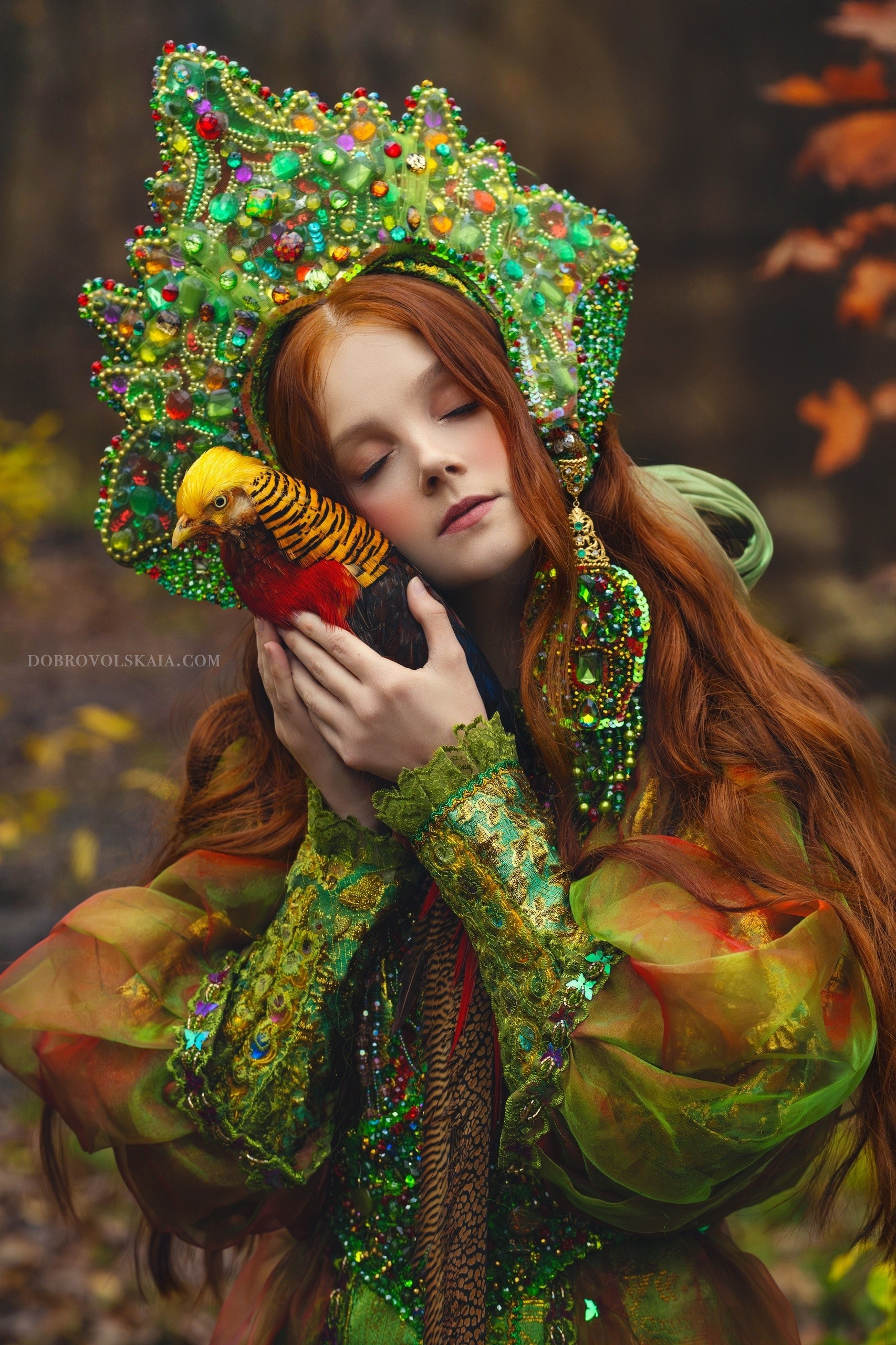 Царевна Лягушка. Русские народные костюмы в Москве