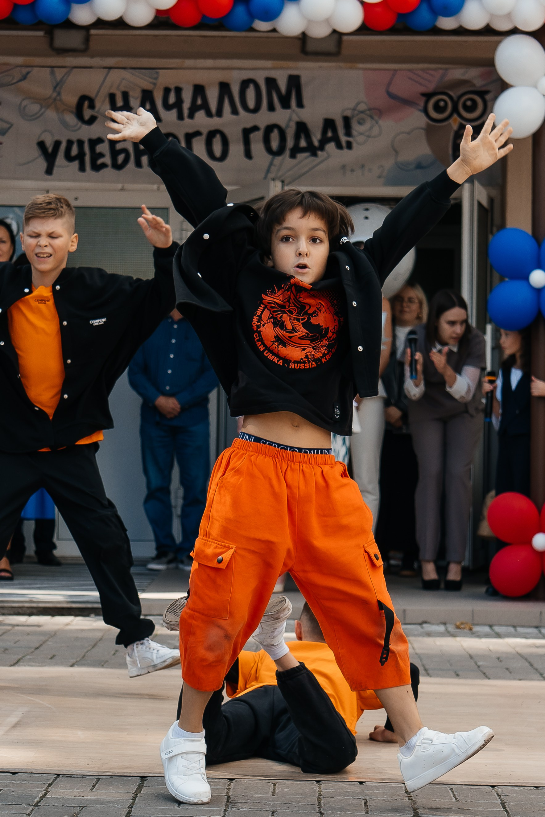 Съёмка «Первое сентября», Красноярск