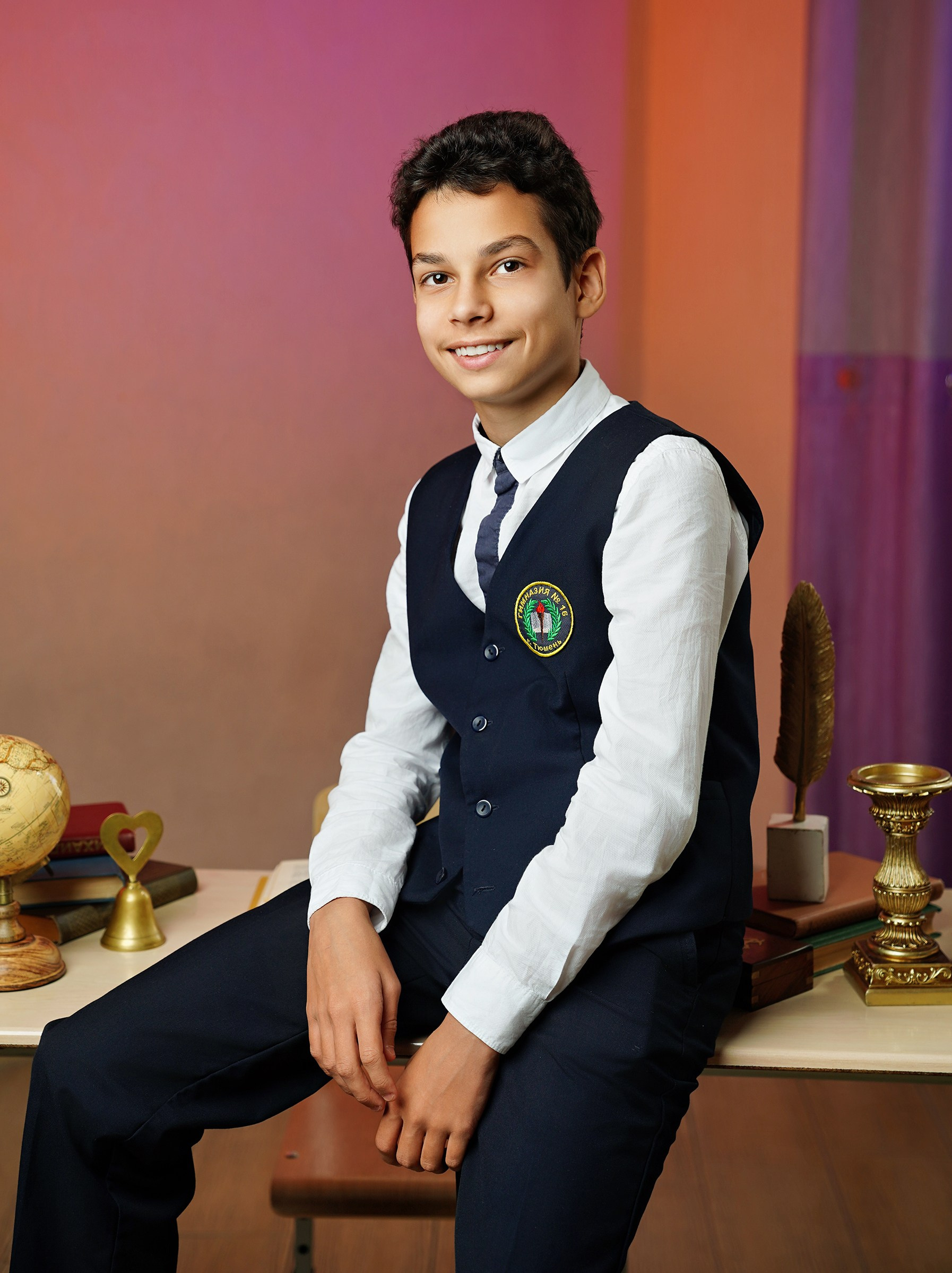 Виньетка + портреты. GOTRA — выпускные альбомы в Тюмени