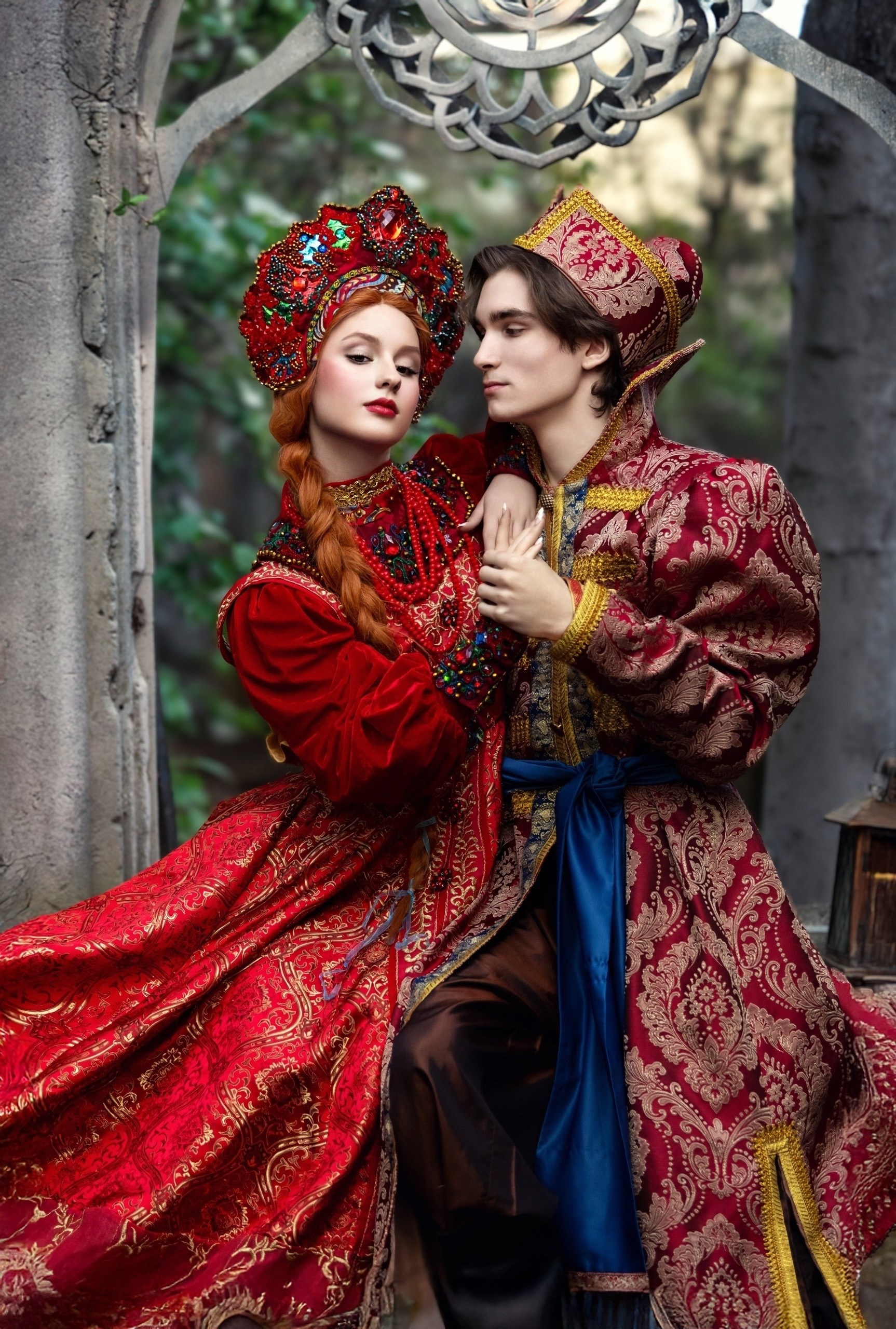 Аннушка. Русские народные костюмы в Москве