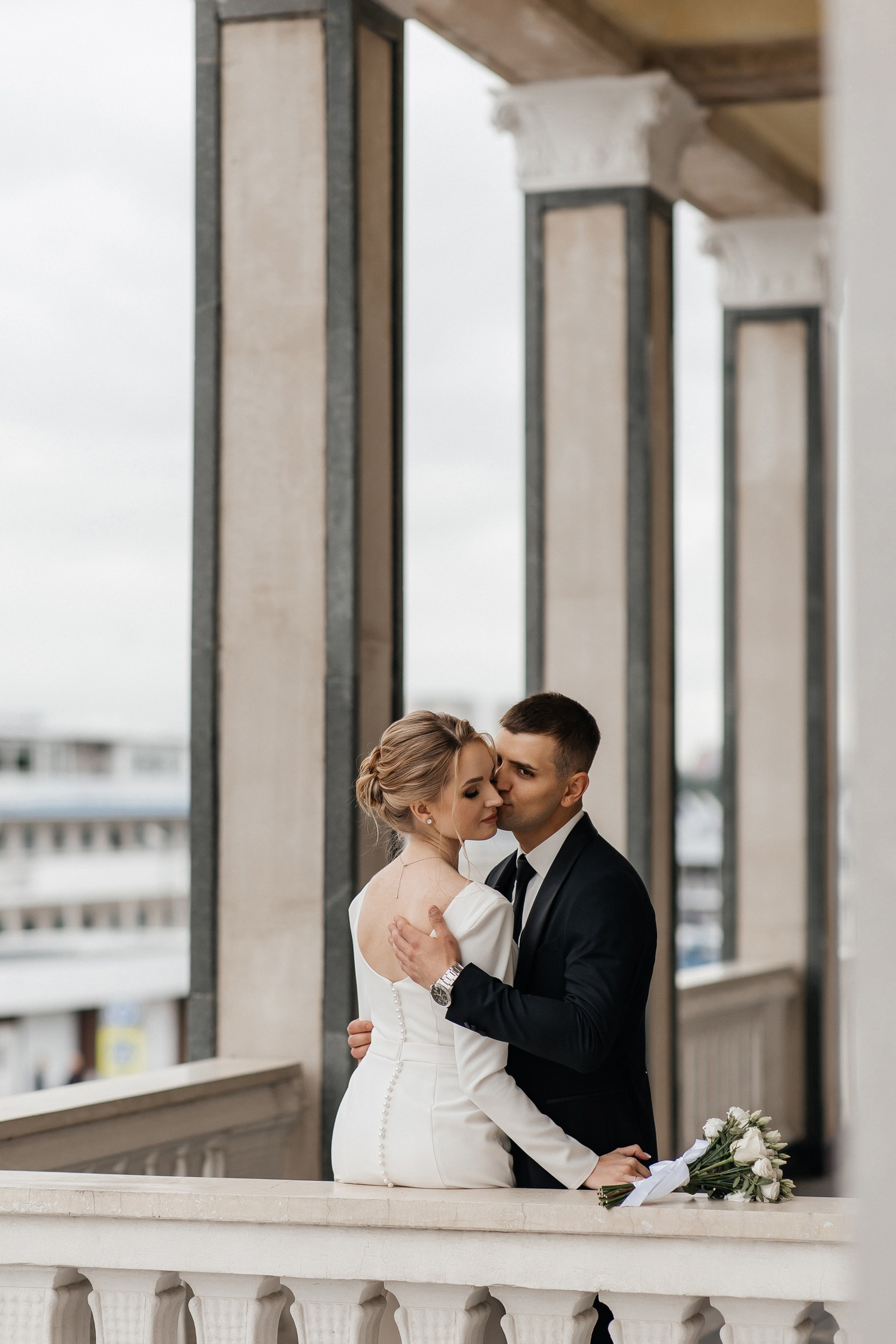 Свадебная фотосессия на Северном Речном вокзале в Москве