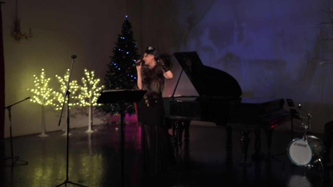 Юлия Терехова — концерт — песни военных лет. Дом Шрёдера