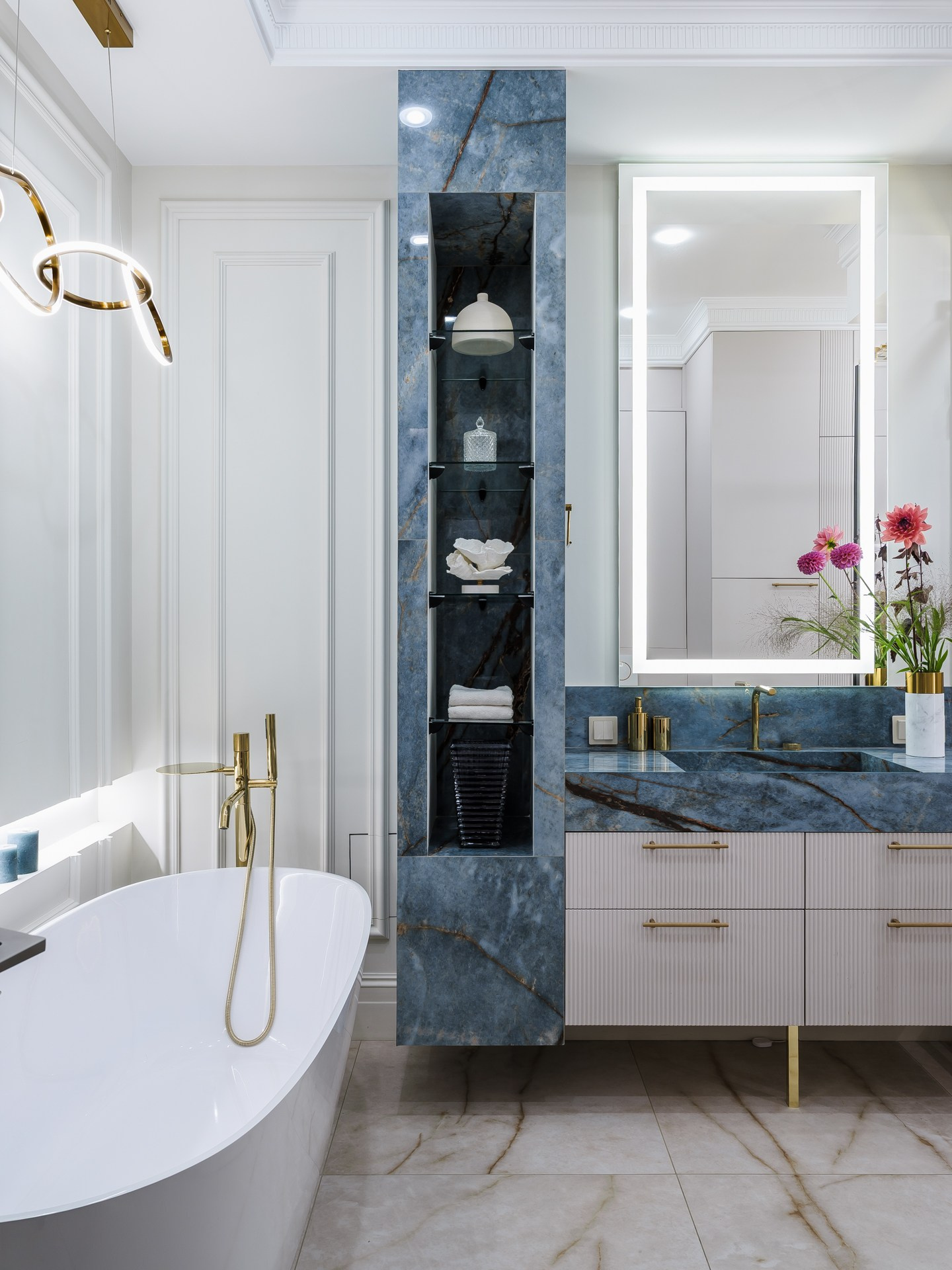 Проект: Б. Черемушкинская | Элегантная мягкость интерьера