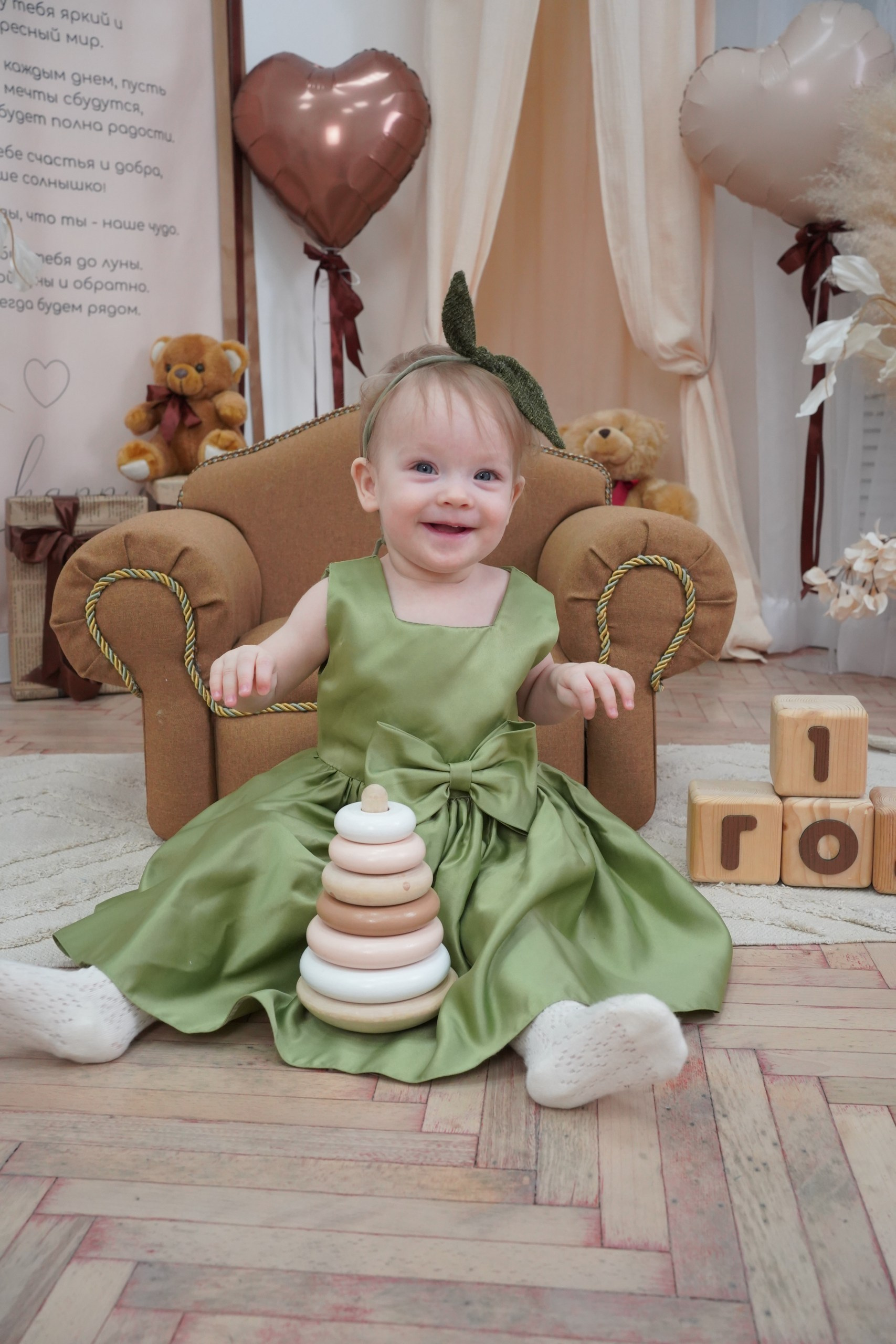 Фотоссесия на Годик для Девочки. Детская Фотостудия ГОДОВАСИКИ в Санкт-Петербурге фотосесия на годик