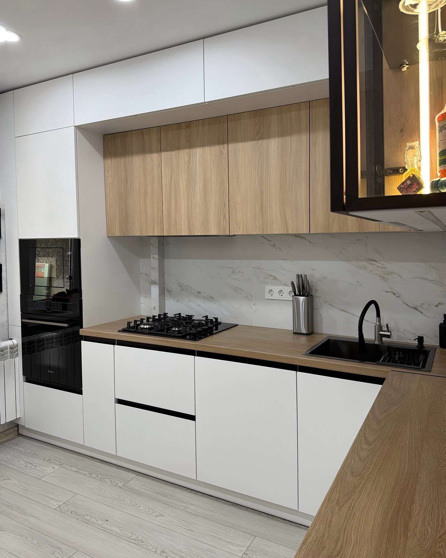 Белая кухня — дизайн-проект | OXY Design. Дизайн интерьера, мебели и ландшафта на КМВ | OXY Design