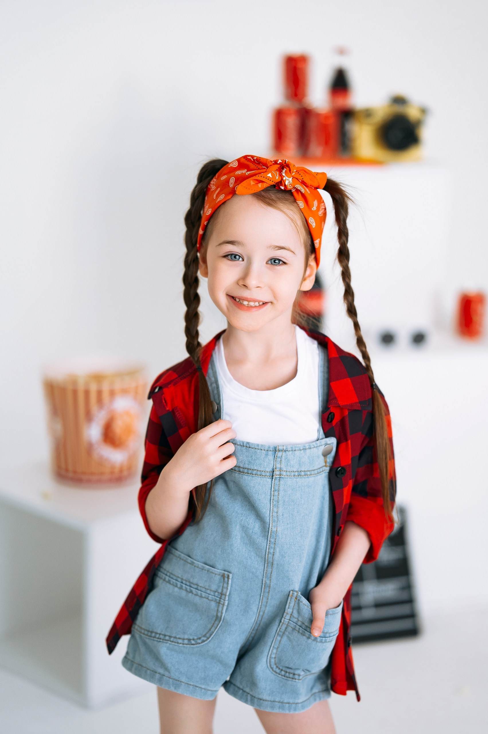 Детская фотосессия Ксюши | Яркие кадры для вашего фотоальбома