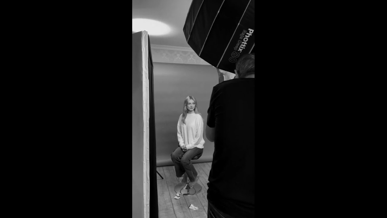 Актерская съемка Валерии. Портретная съемка в Москве, студийный фотограф Игорь Фомин