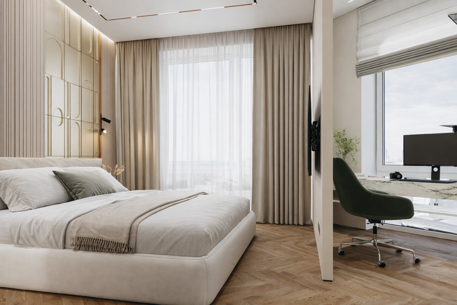 Проект: ЖК ILOVE | История оливкового цвета