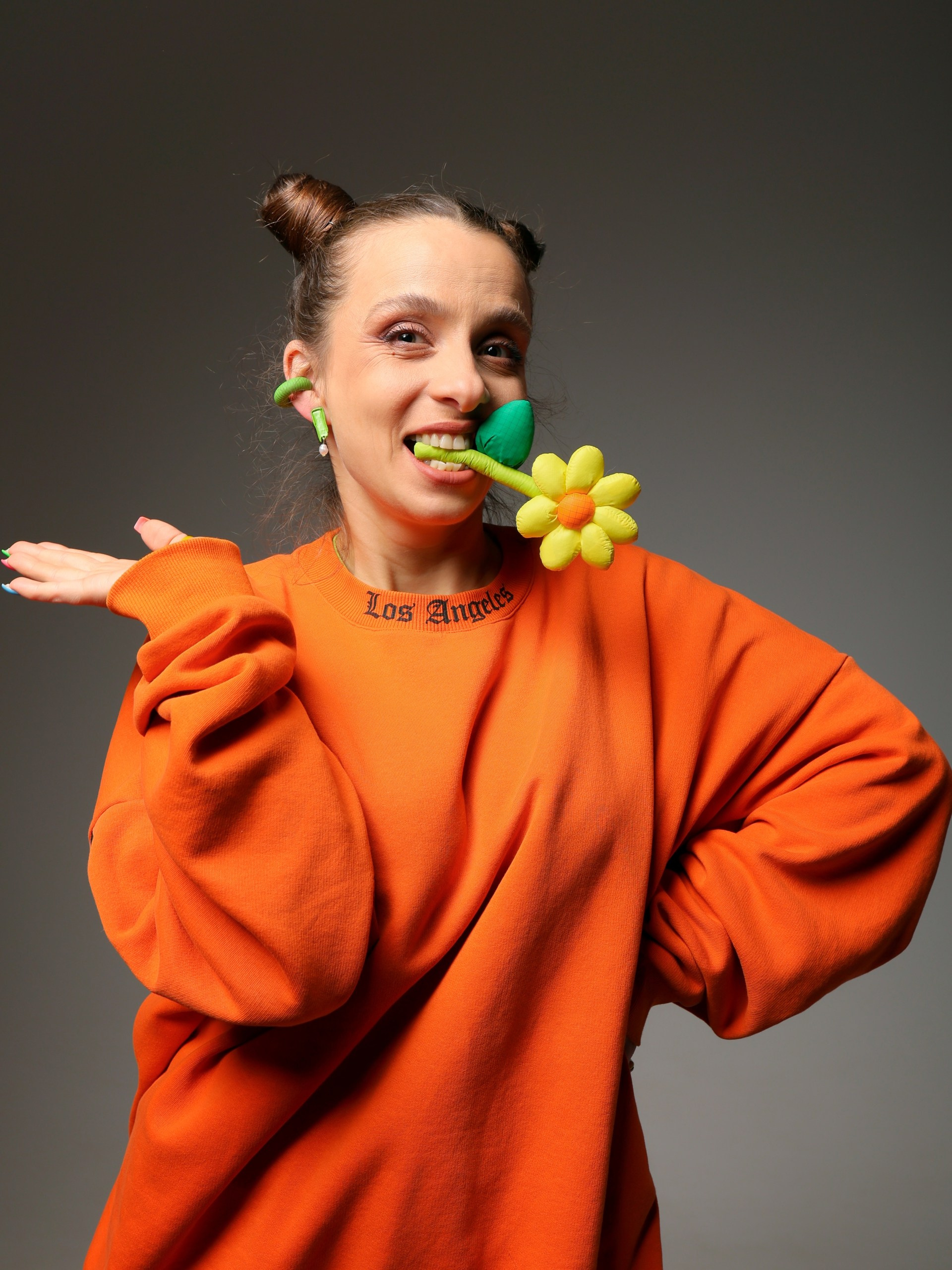 Фотосессия в студии для ведущей