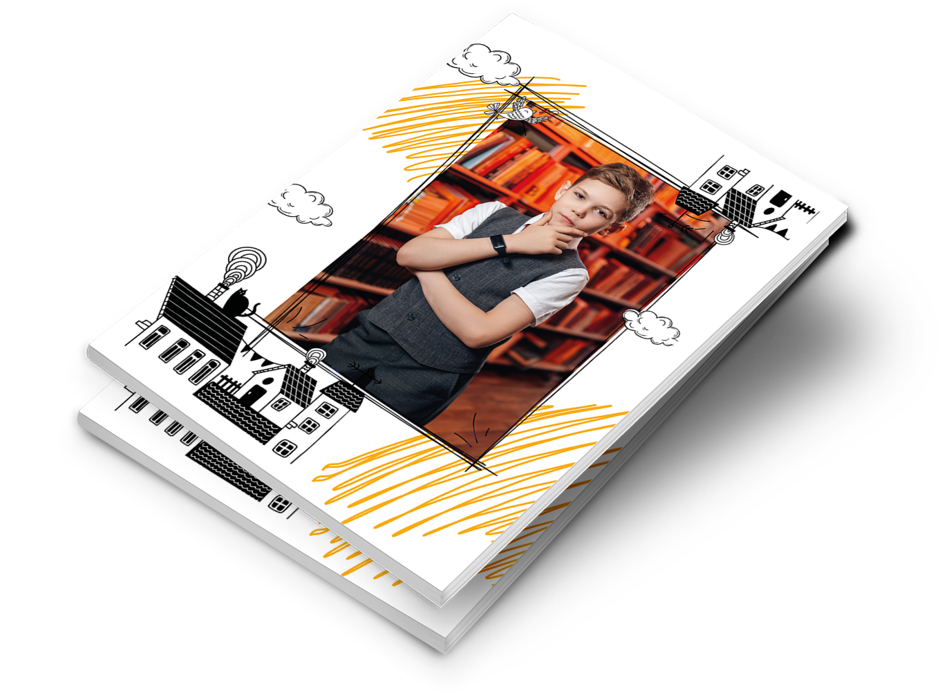 Начальные классы. Современные выпускные альбомы в Новосибирске