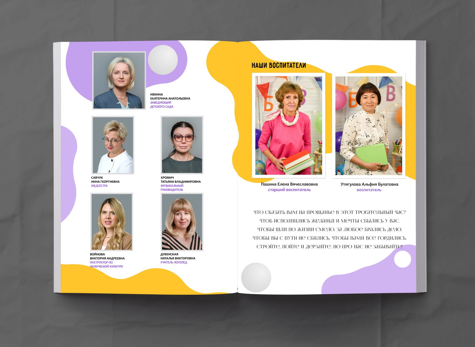 Детский сад. МОСФОТОБУК Выпускные альбомы Москва