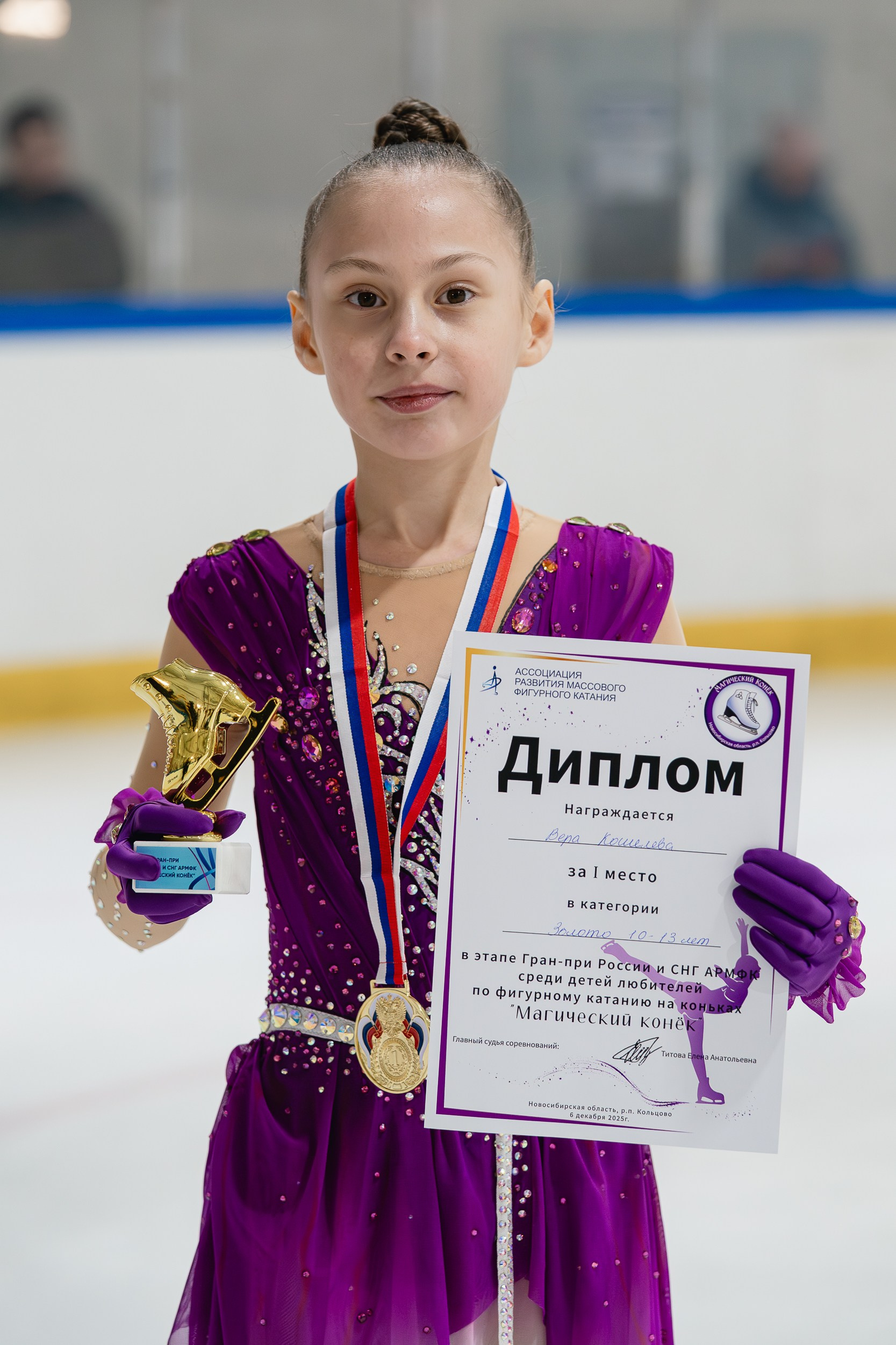 Репортаж соревнований по фигурному катанию. Фотомастерская Воробьевых