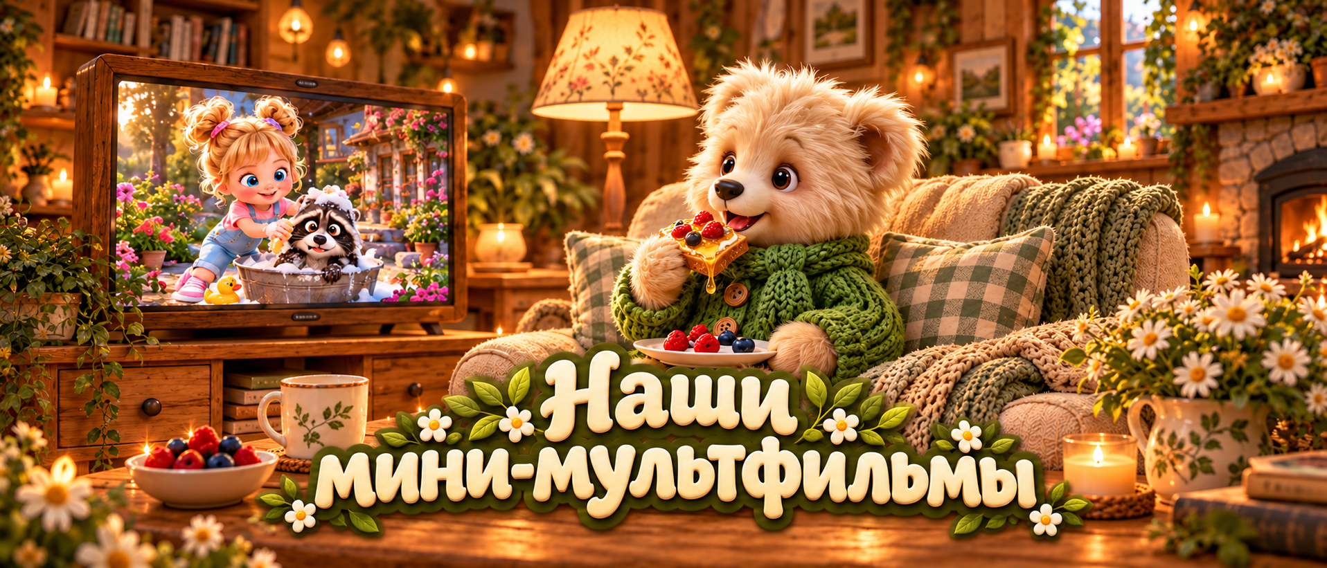 Мультфильмы для детей. МИШКА — ТОПТЫШКА