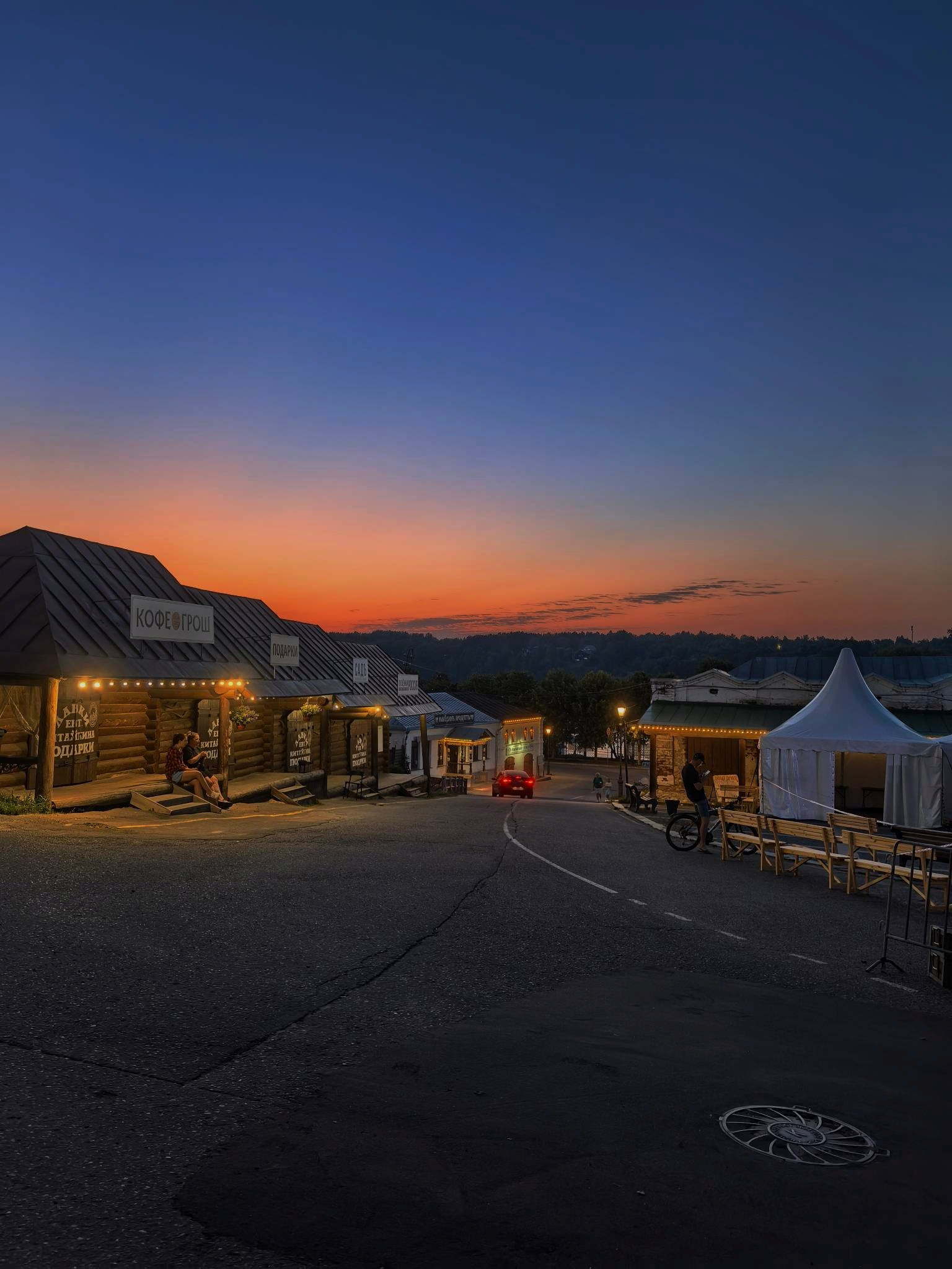 Плёс — лучший туристический город. Купить картину на холсте для интерьера|художник | дизайнер | архитектор Сергей Ратчин в Москве