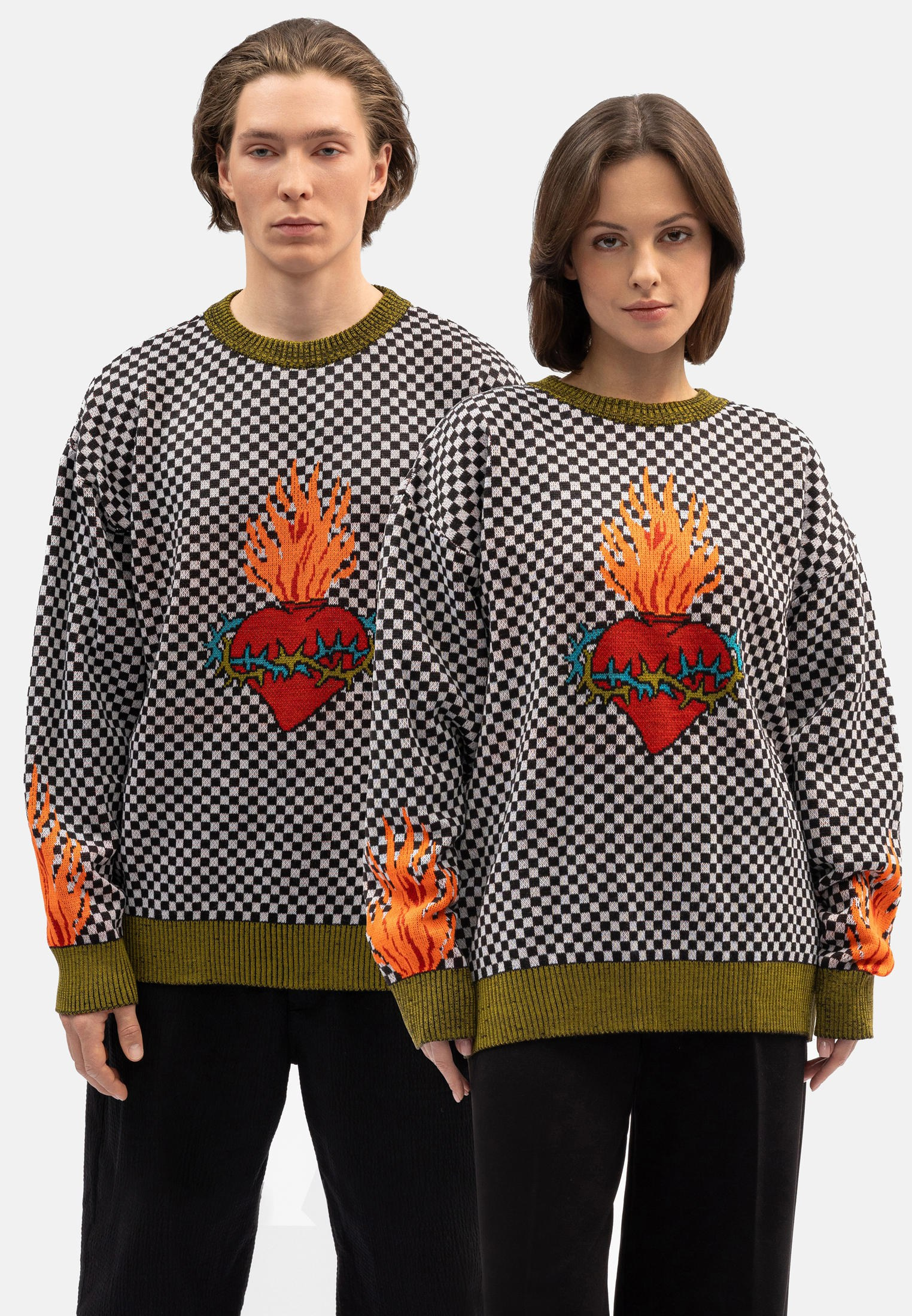 Фотосъёмка свитеров «Behind the scenes» — каталог для Lamoda в СПб