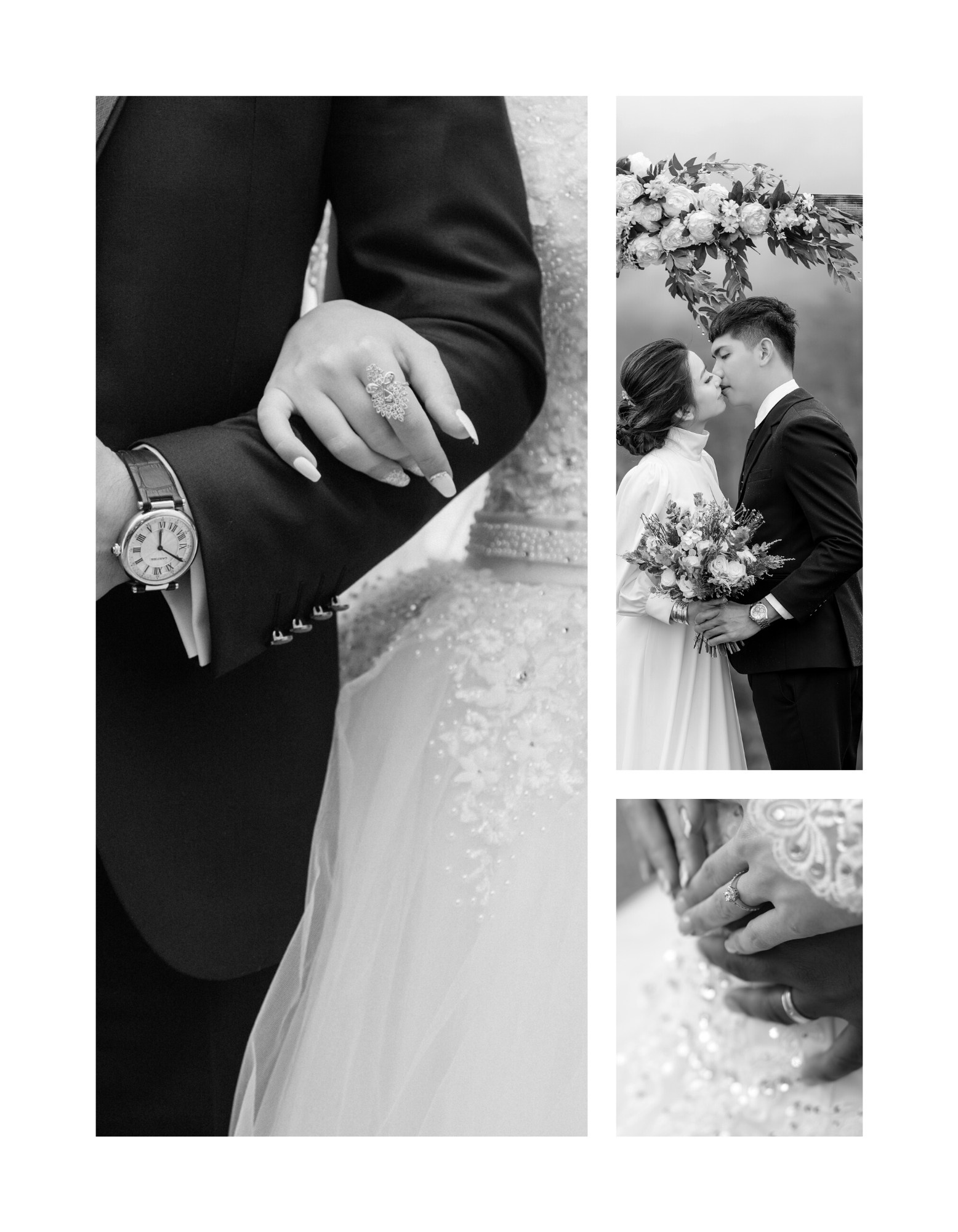 Страница с деталями торта и сервировки