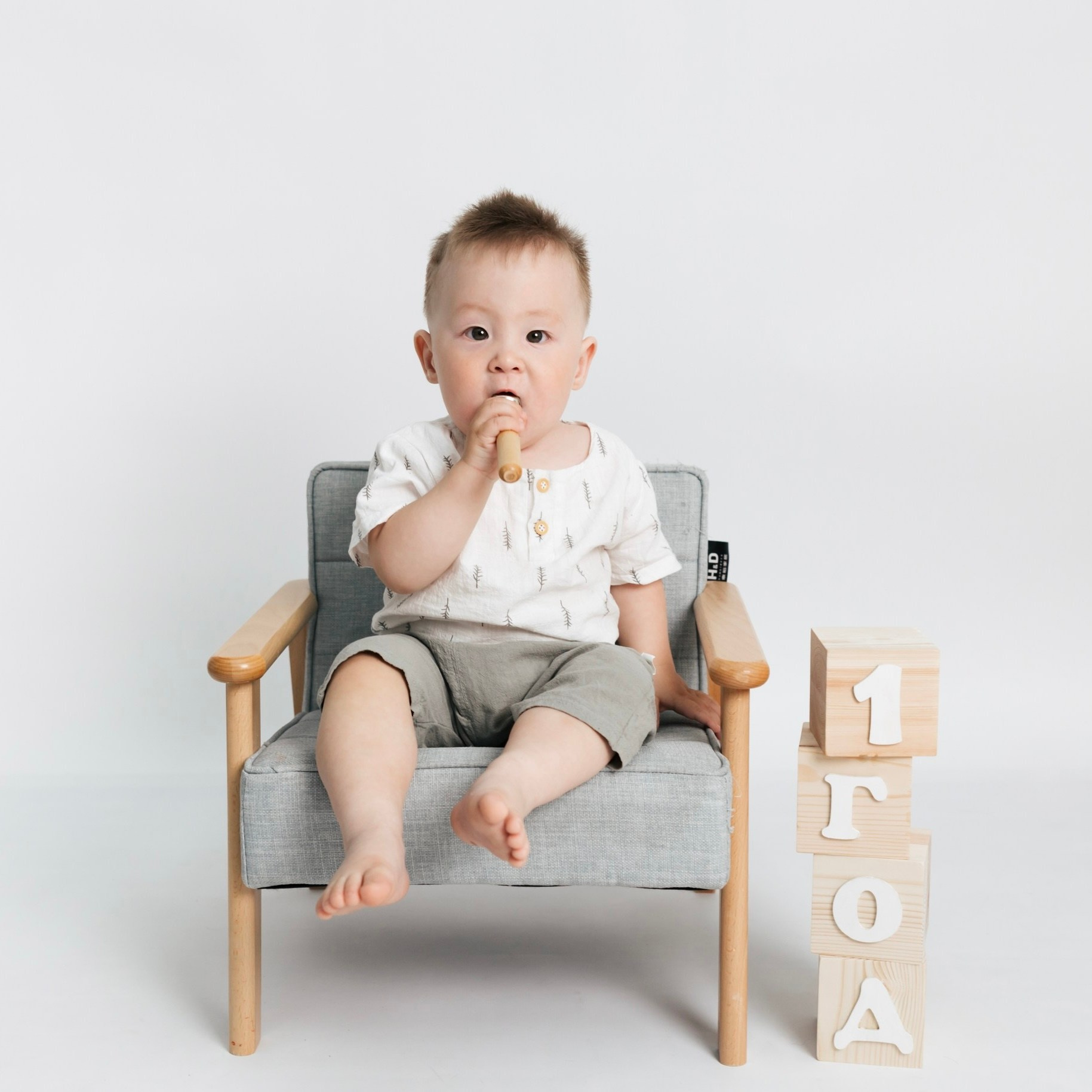 Фотосессия на один год. Фотокрошка — детская фотостудия в Новосибирске