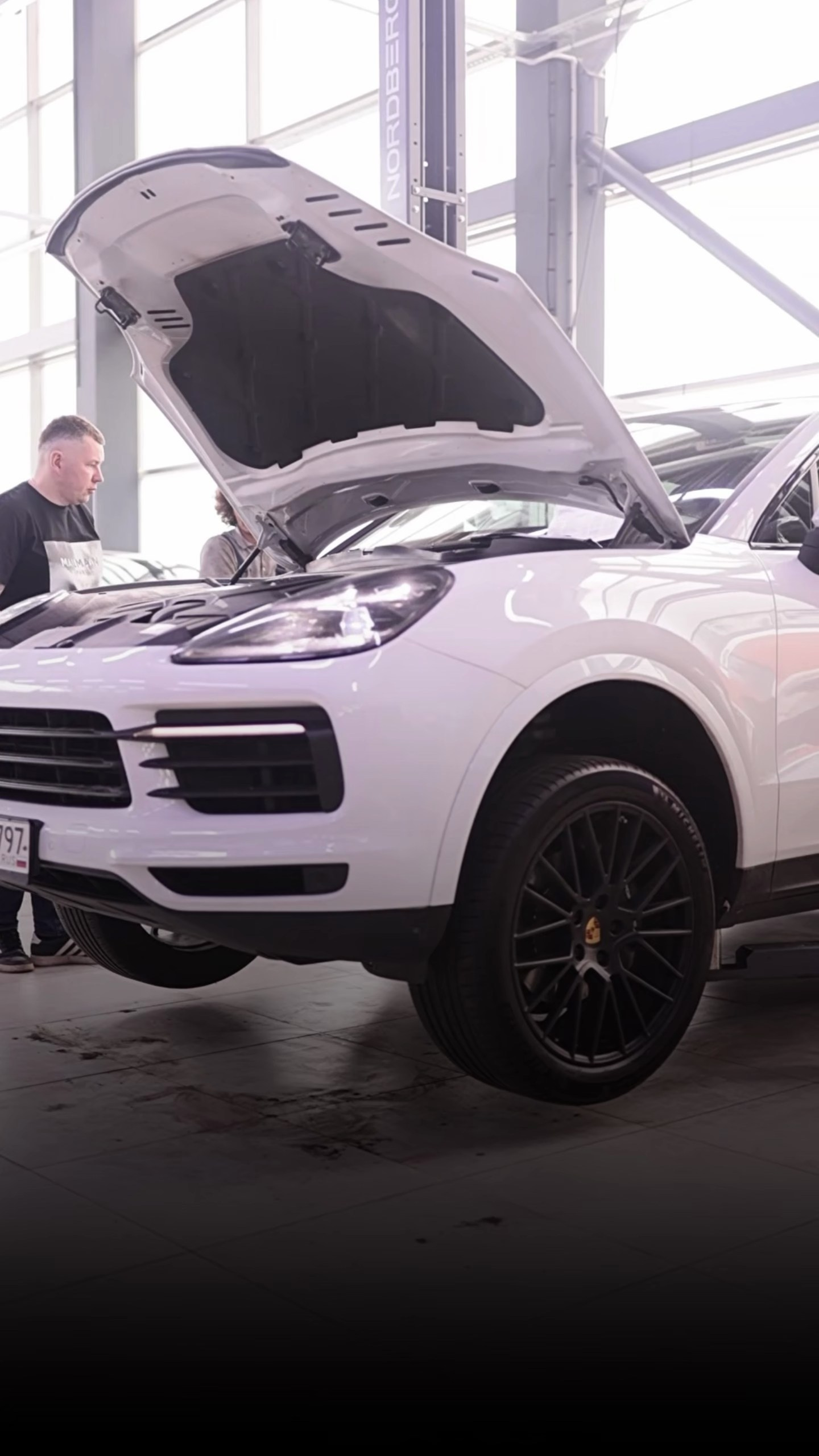 Porsche Cayenne ремонт и дооснащение автомобилей VAG