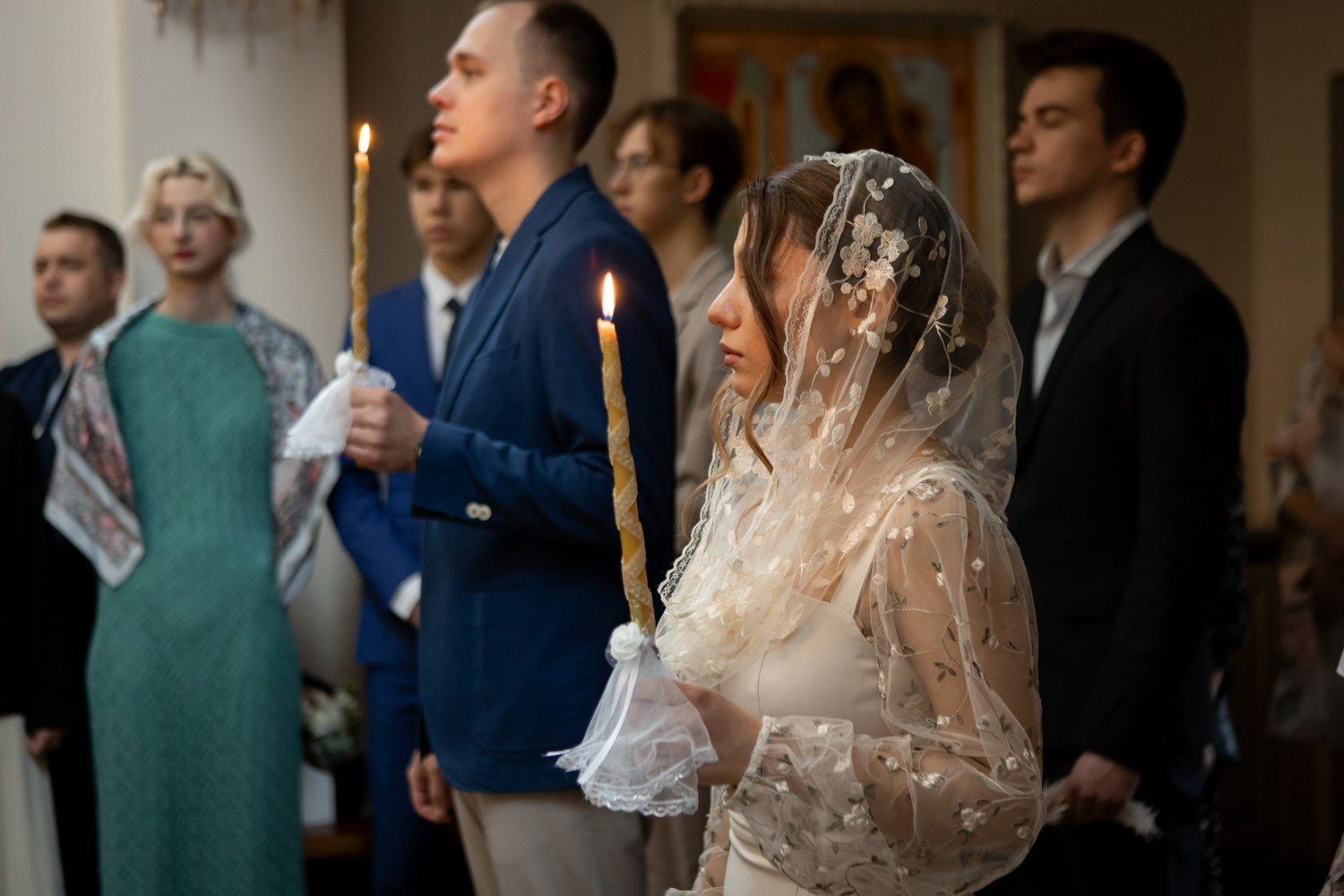 Фотосъёмка венчания в Москве в церкви