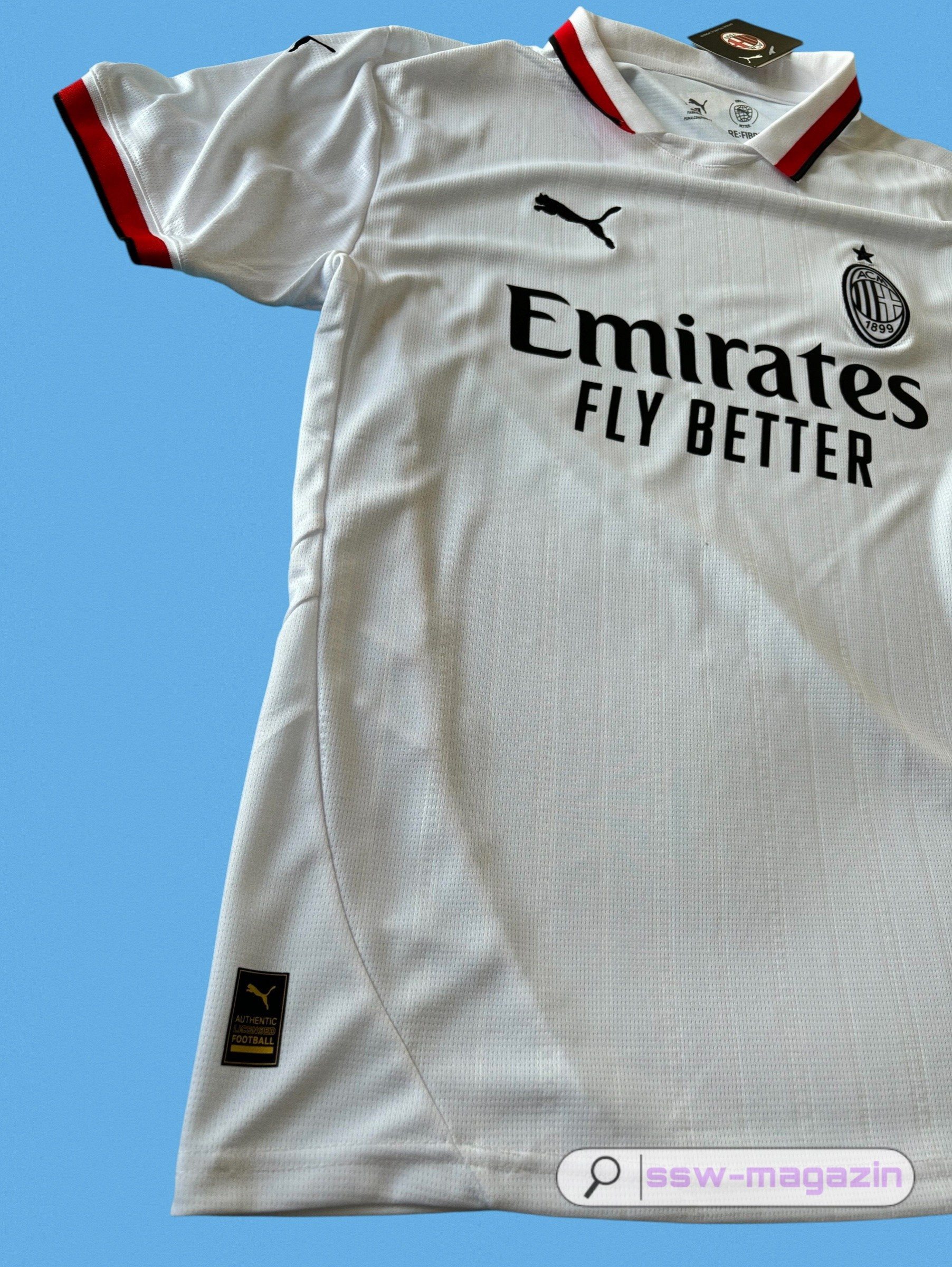 Белая джерси Milan 2024-2025 купить. Футбольный магазин — ssw_magazin