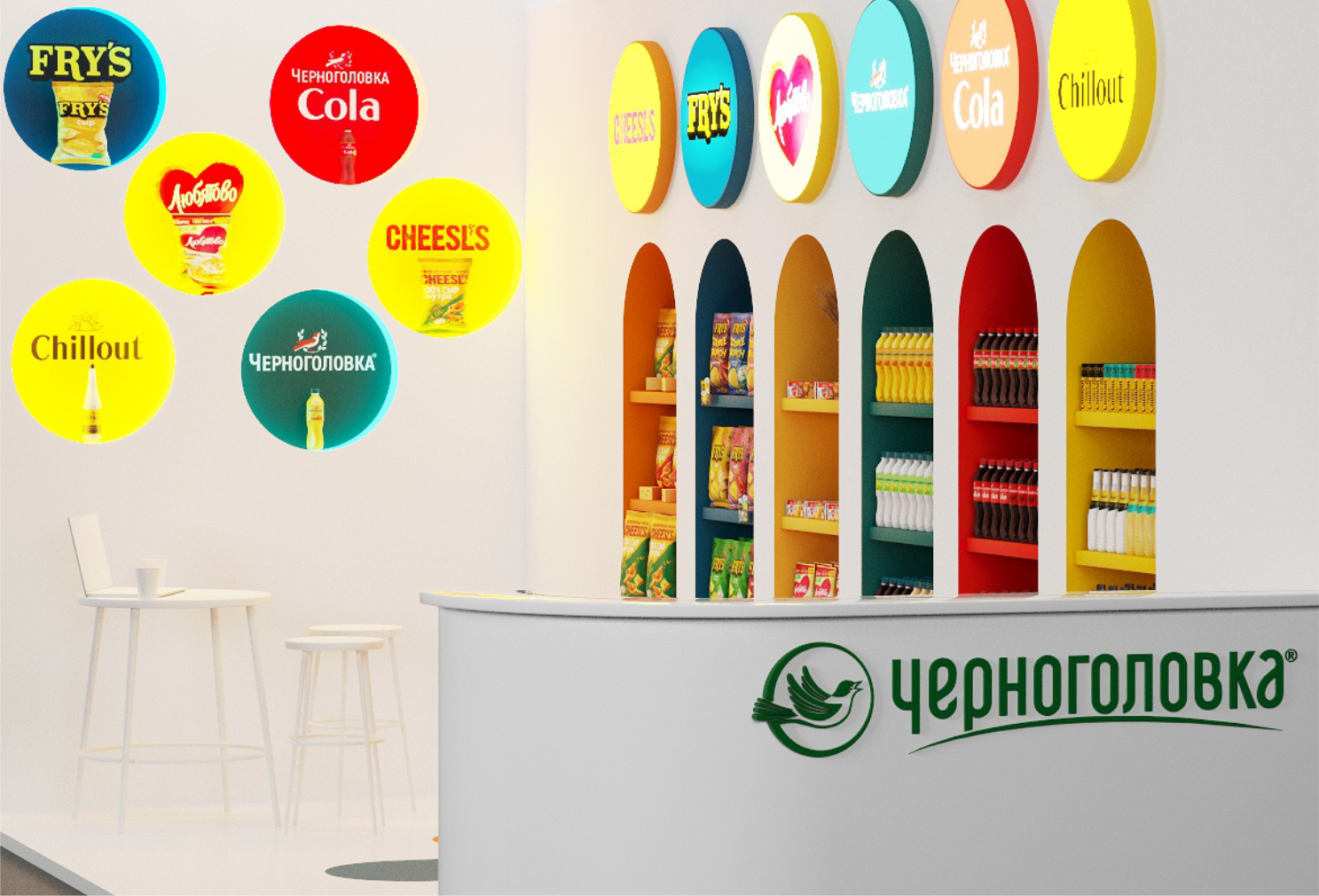 ВЫСТАВОЧНЫЕ СТЕНДЫ ДО 70 КВ.М. Дизайн интерьера и выставочных стендов, Федорова Светлана