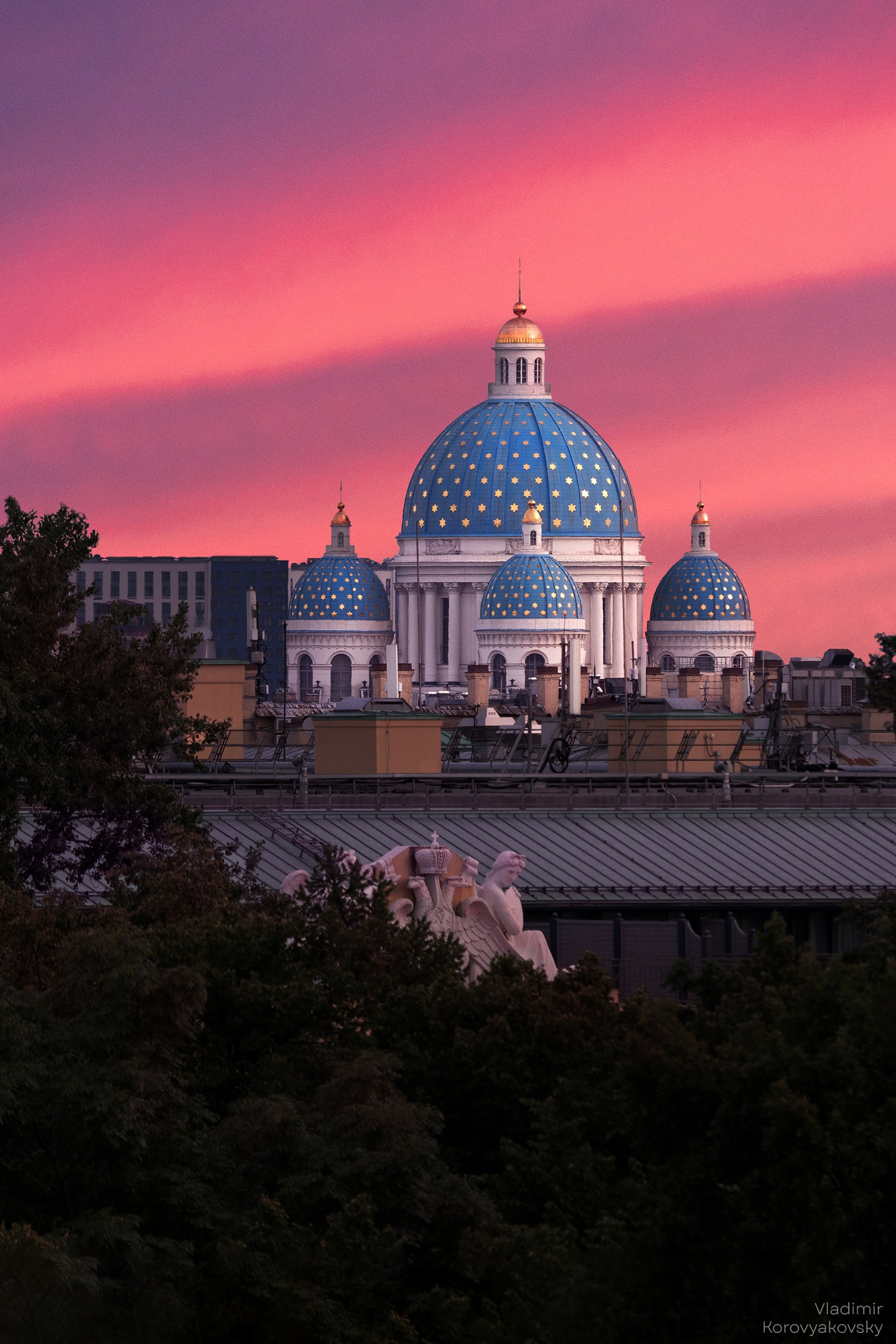 City landscape. Photographer Vladimir Korovyakovsky