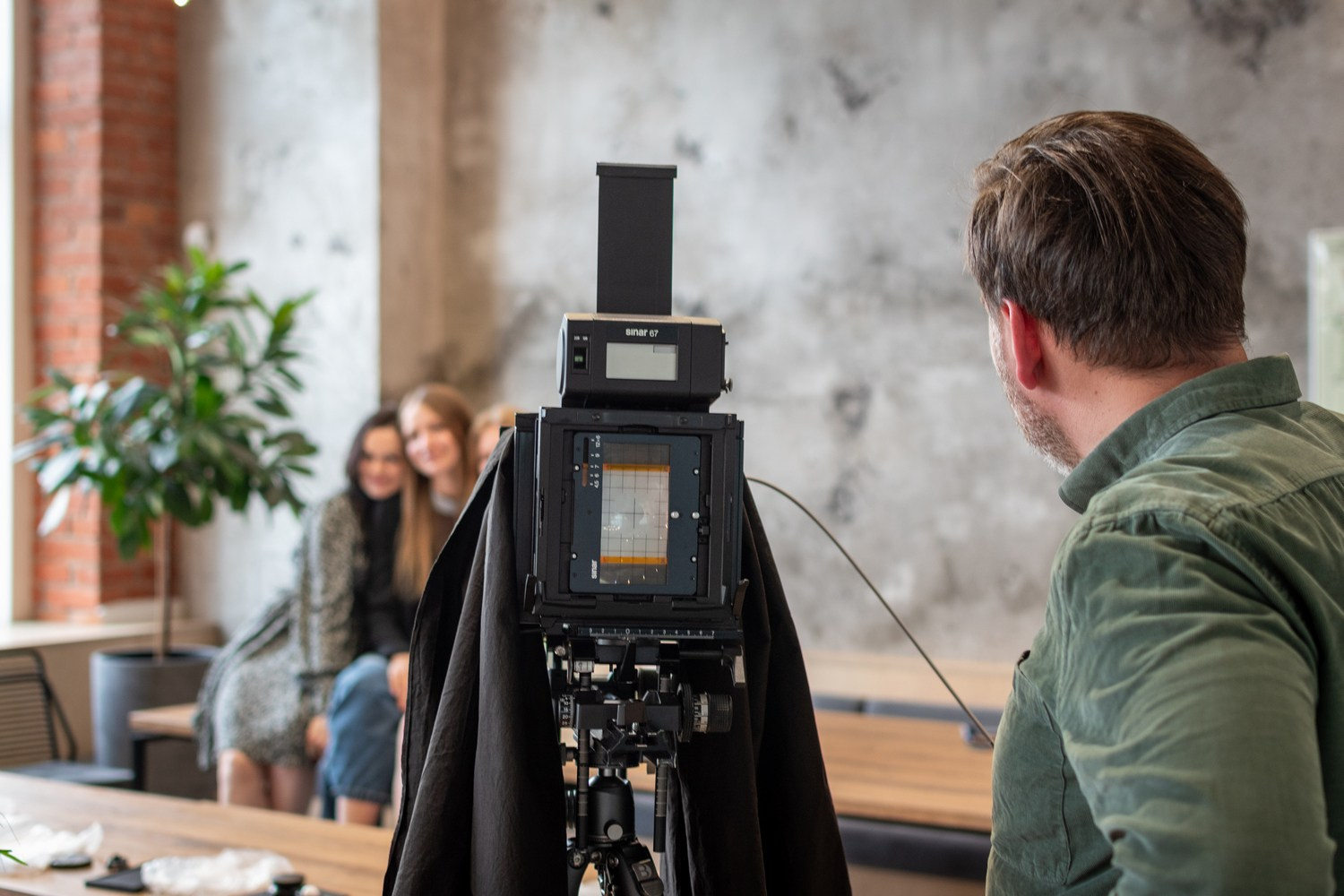 Мастер-класс по съемке камерой большого формата. PHOTO COMMUNITY #SBERTEAM