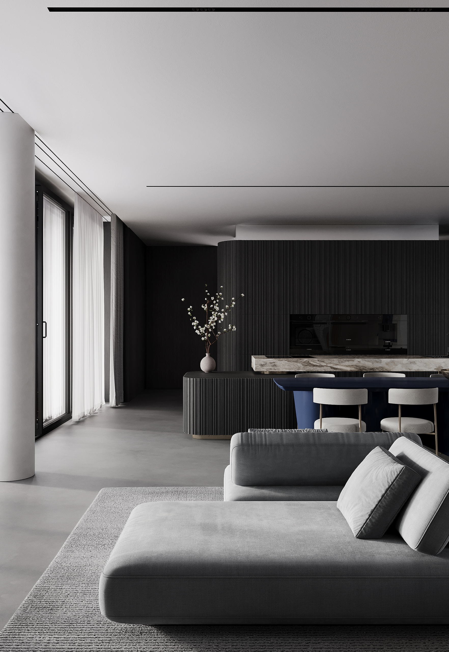 Дом Минимализм. Архитектор | дизайнер | художник Сергей Ратчин в Москве