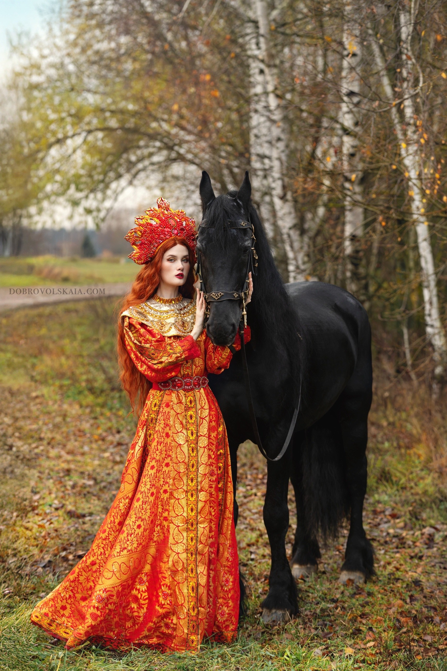 Жар-Птица. Русские народные костюмы в Москве