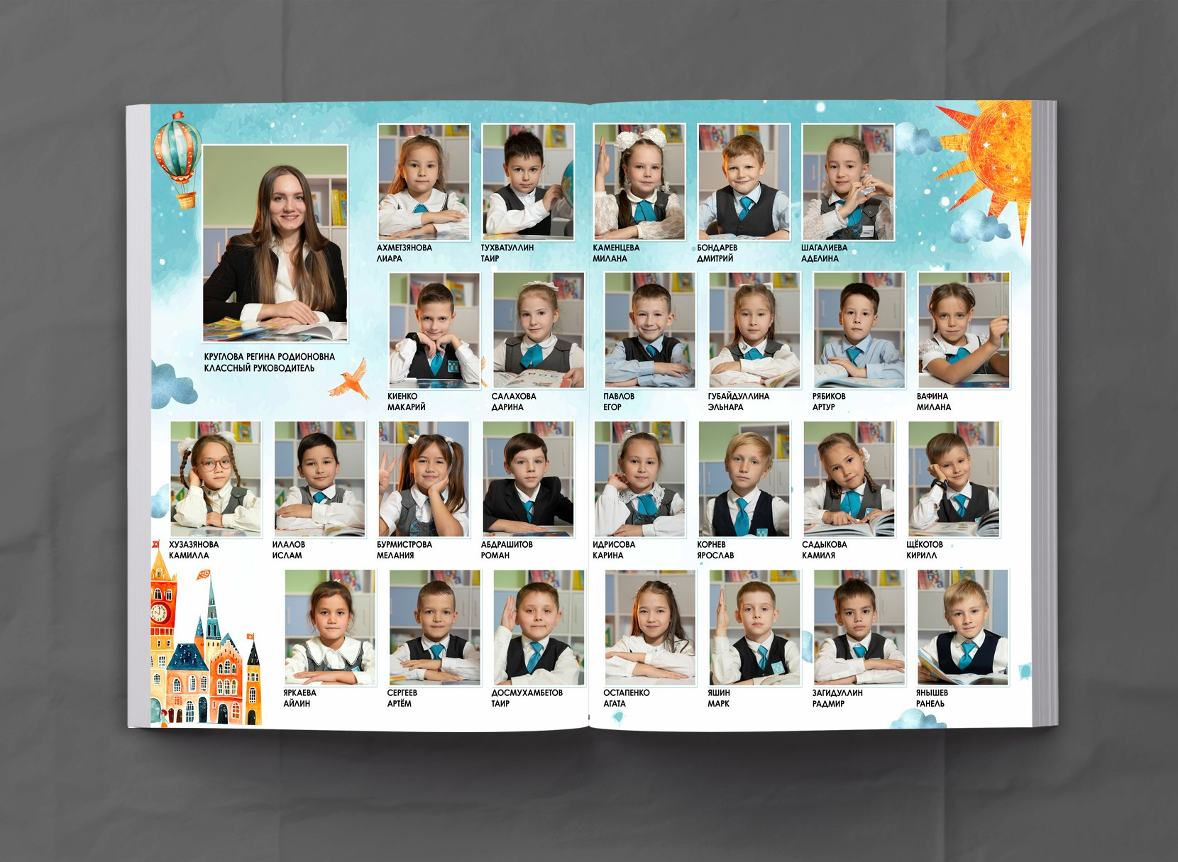 1-4 класс. МОСФОТОБУК Выпускные альбомы Москва