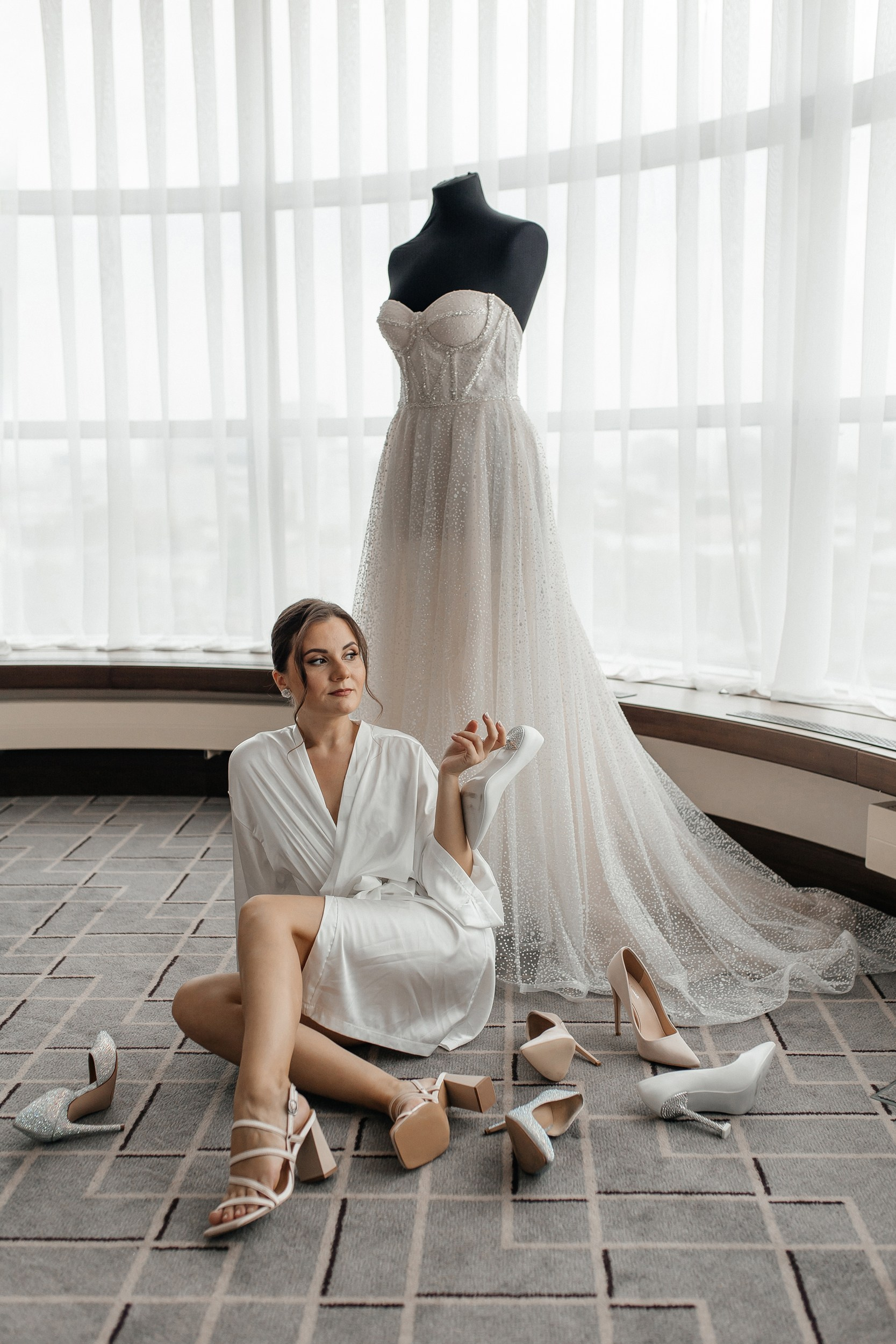 свадебная фотосессия в отеле hyatt regency петровский парк в москве