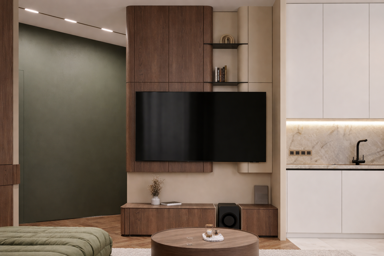 Проект: ЖК ILOVE | История оливкового цвета