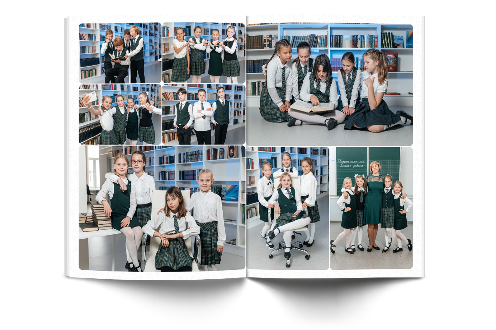 Начальные классы. Современные выпускные альбомы в Новосибирске