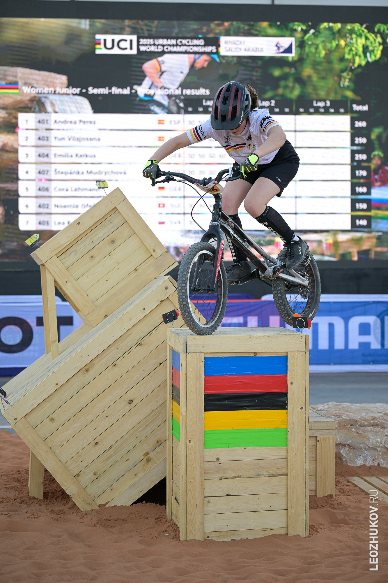 UCI Trials World Champs 2025 — день 2. Спортивный фотограф Леонид Жуков