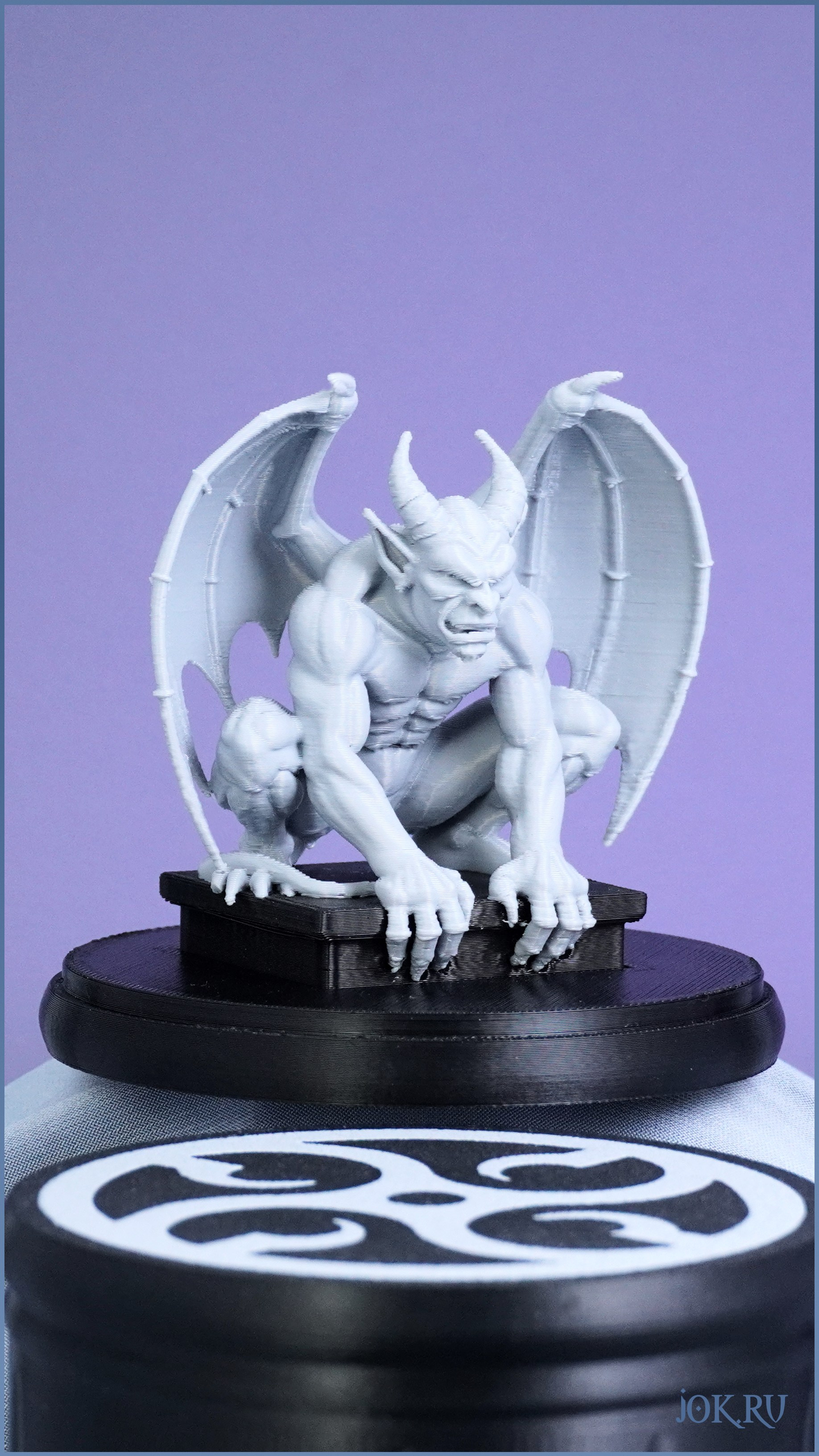 Фигурка мифического существа на магните, технология FDM, PLA‑пластик.