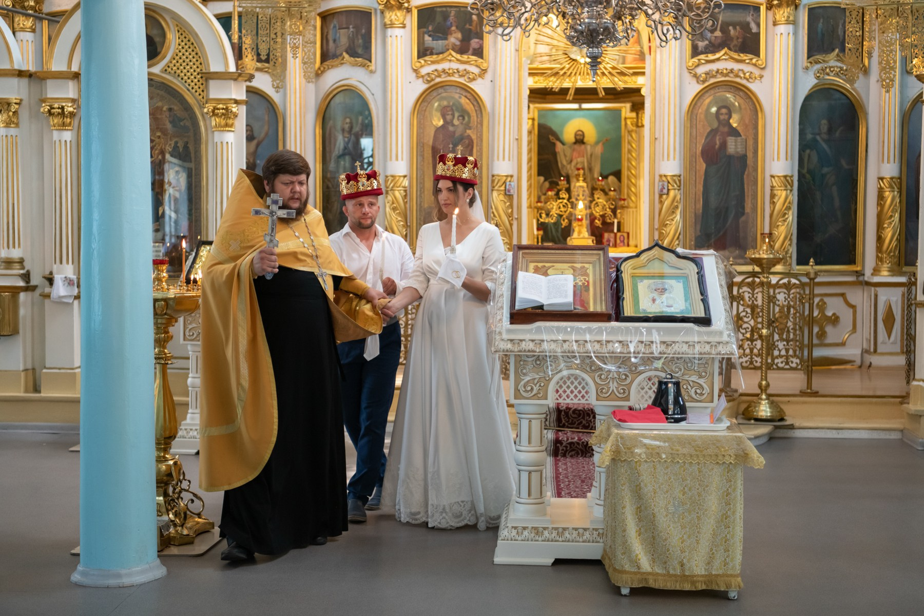 Таинство Крещения Венчание. Фотохудожник Нина Жихарева