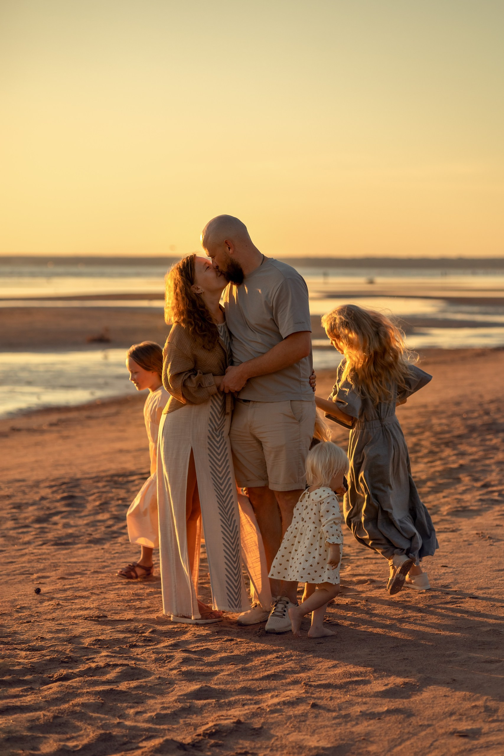 Золото Финского залива- семейная сьемка✨. Портретная съемка дома, на улице, в студии