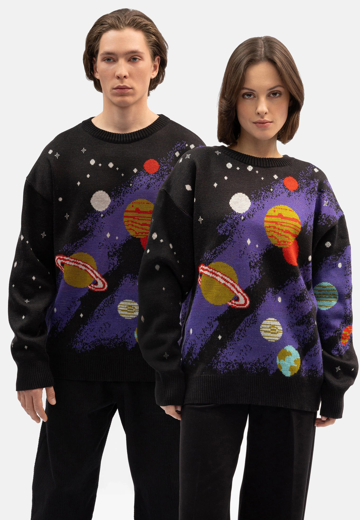 Фотосъёмка свитеров «Behind the scenes» — каталог для Lamoda в СПб