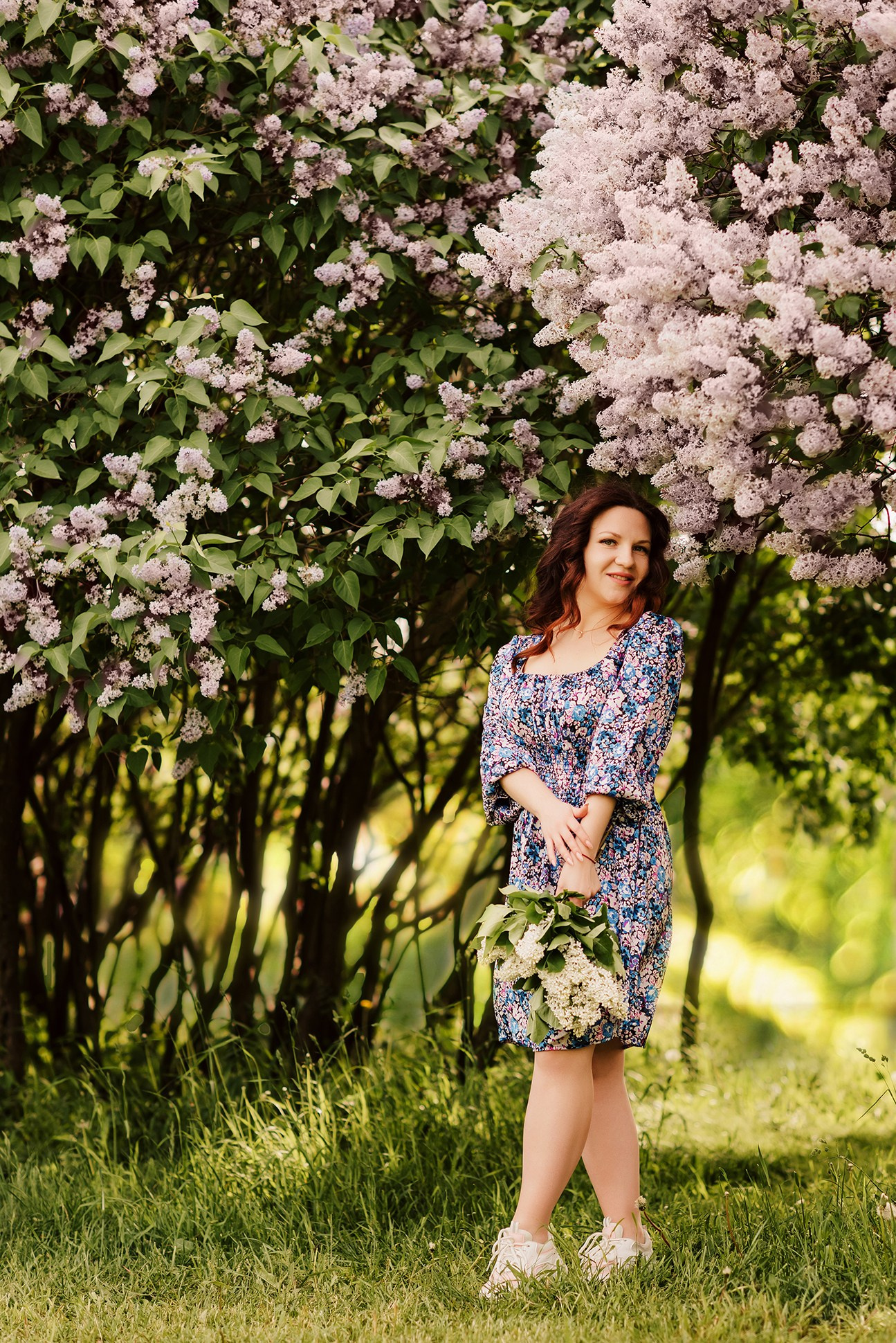 Фотосессия в яблонях в СПб, Фотосессия в цветении СПб. Семейный и Свадебный фотограф. Санкт-Петербург. Пушкин
