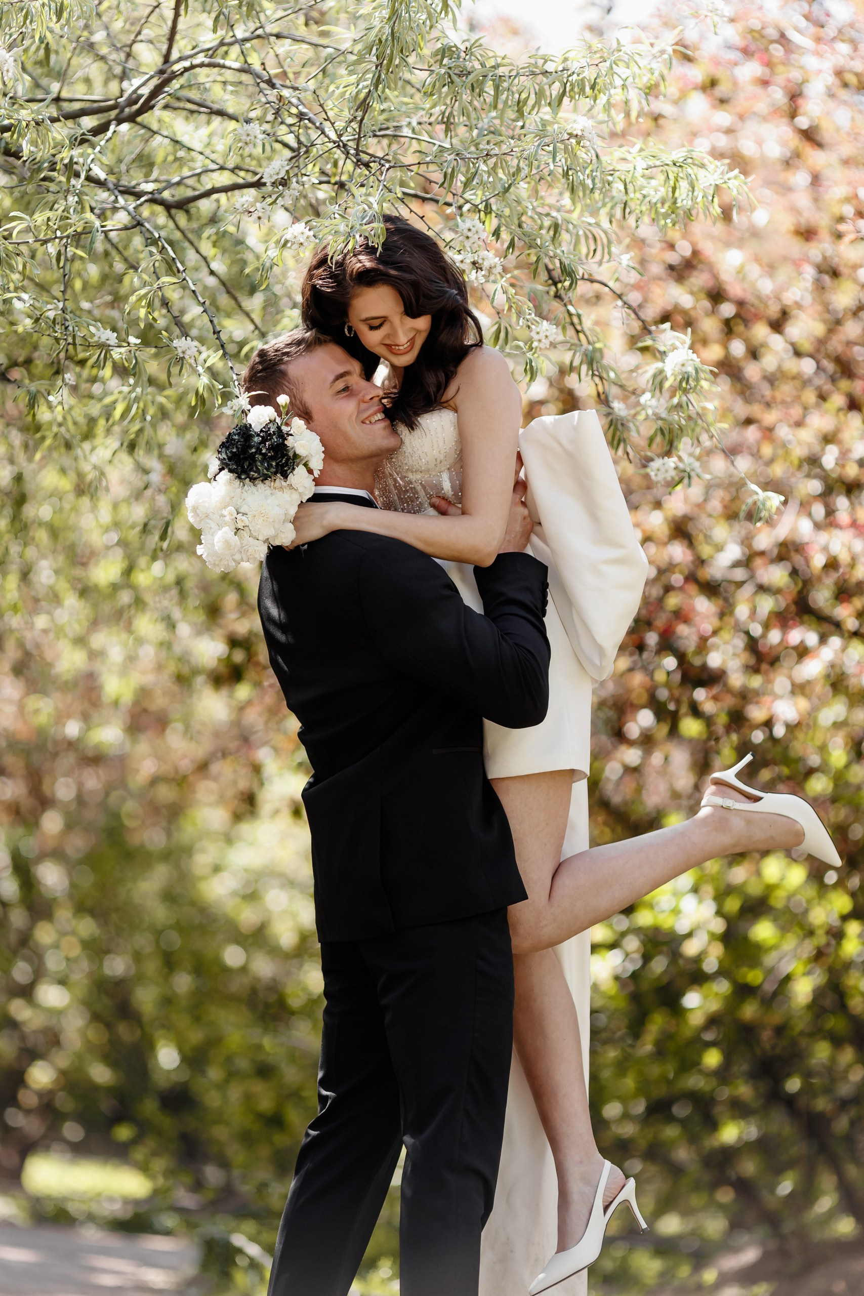 Свадебная фотосессия в «Оранжерее» в Усадьбе Державина в Спб