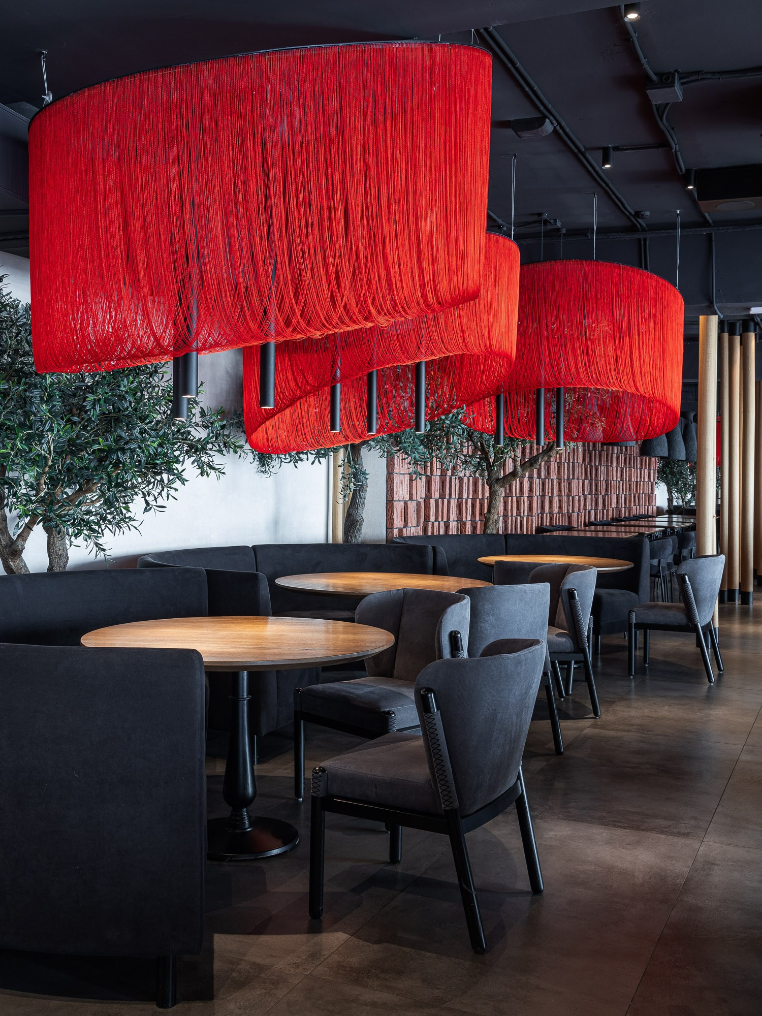 HVANCH restaurant in Saratov Russia designed by QUADRUM STUDIO