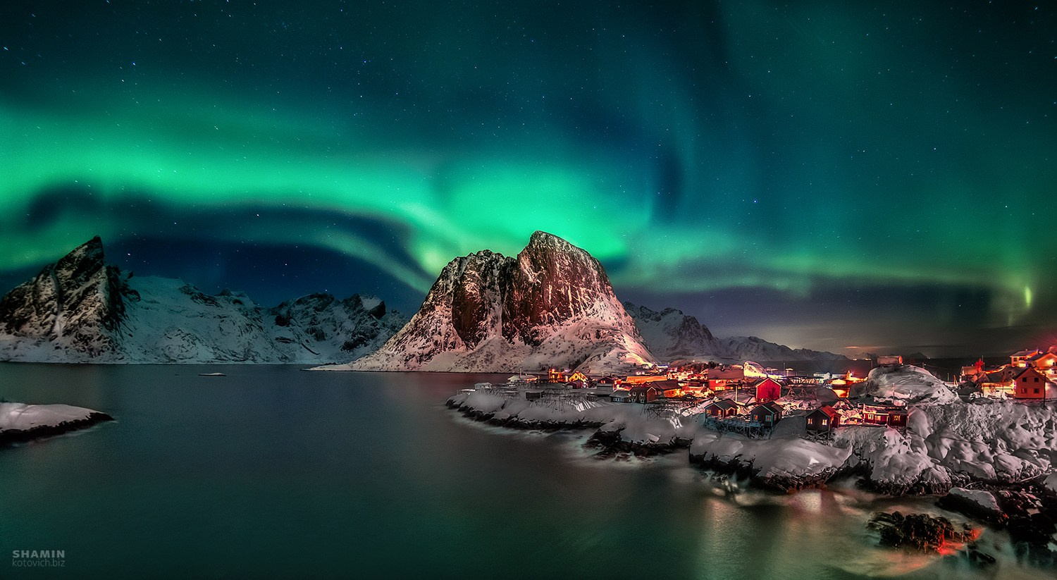 Лофотенские острова — пейзажи, северное сияние и море. Фотограф Константин Шамин. Фотограф Константин Шамин