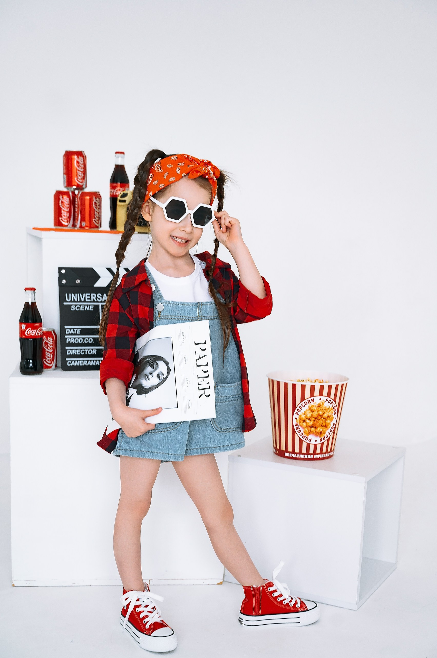 Детская фотосессия Ксюши | Яркие кадры для вашего фотоальбома